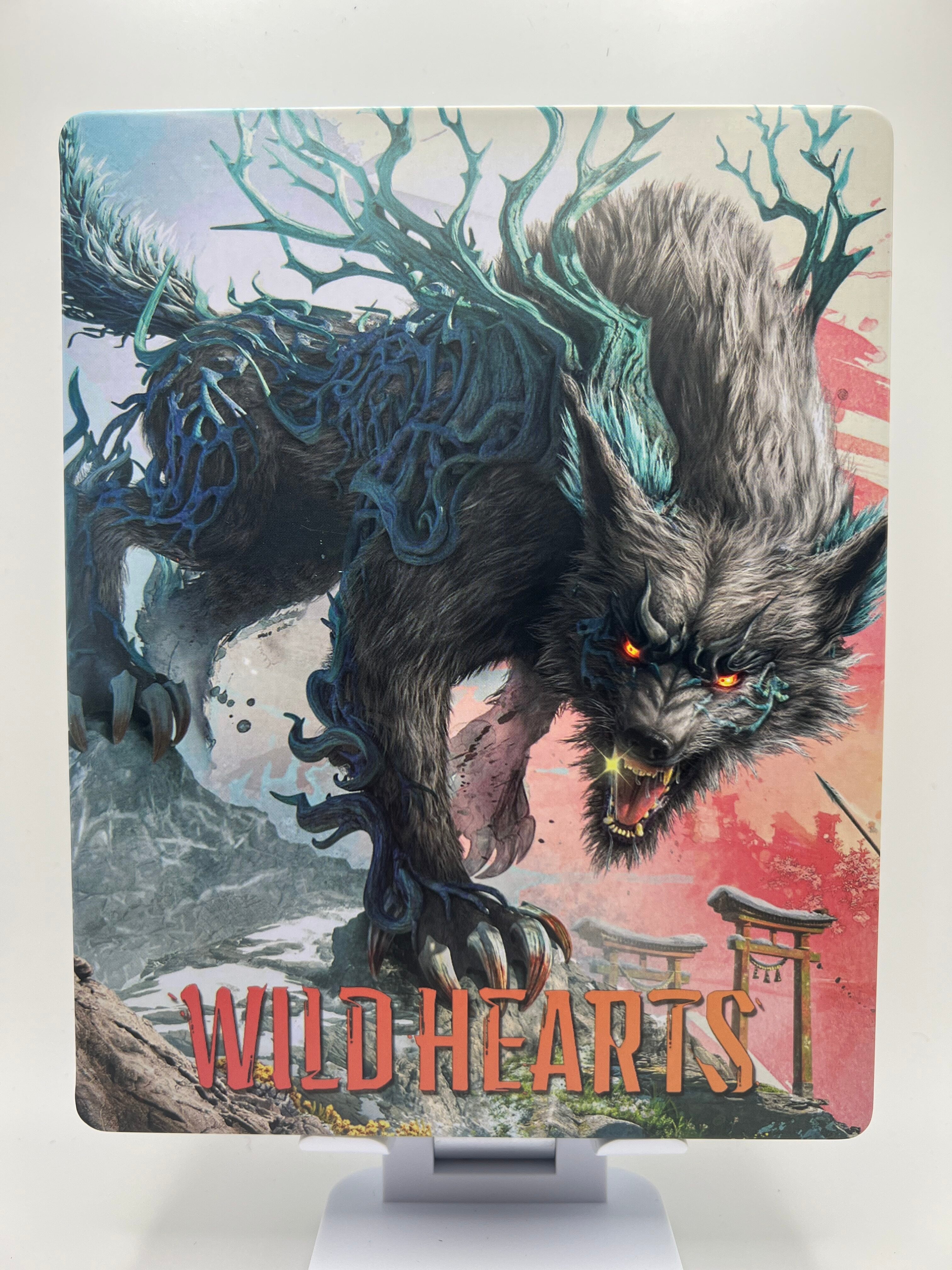 Wild Hearts Custom Made Steelbook Case For (Sony PlayStation 5, Sony PlayStation 4, Xbox) New