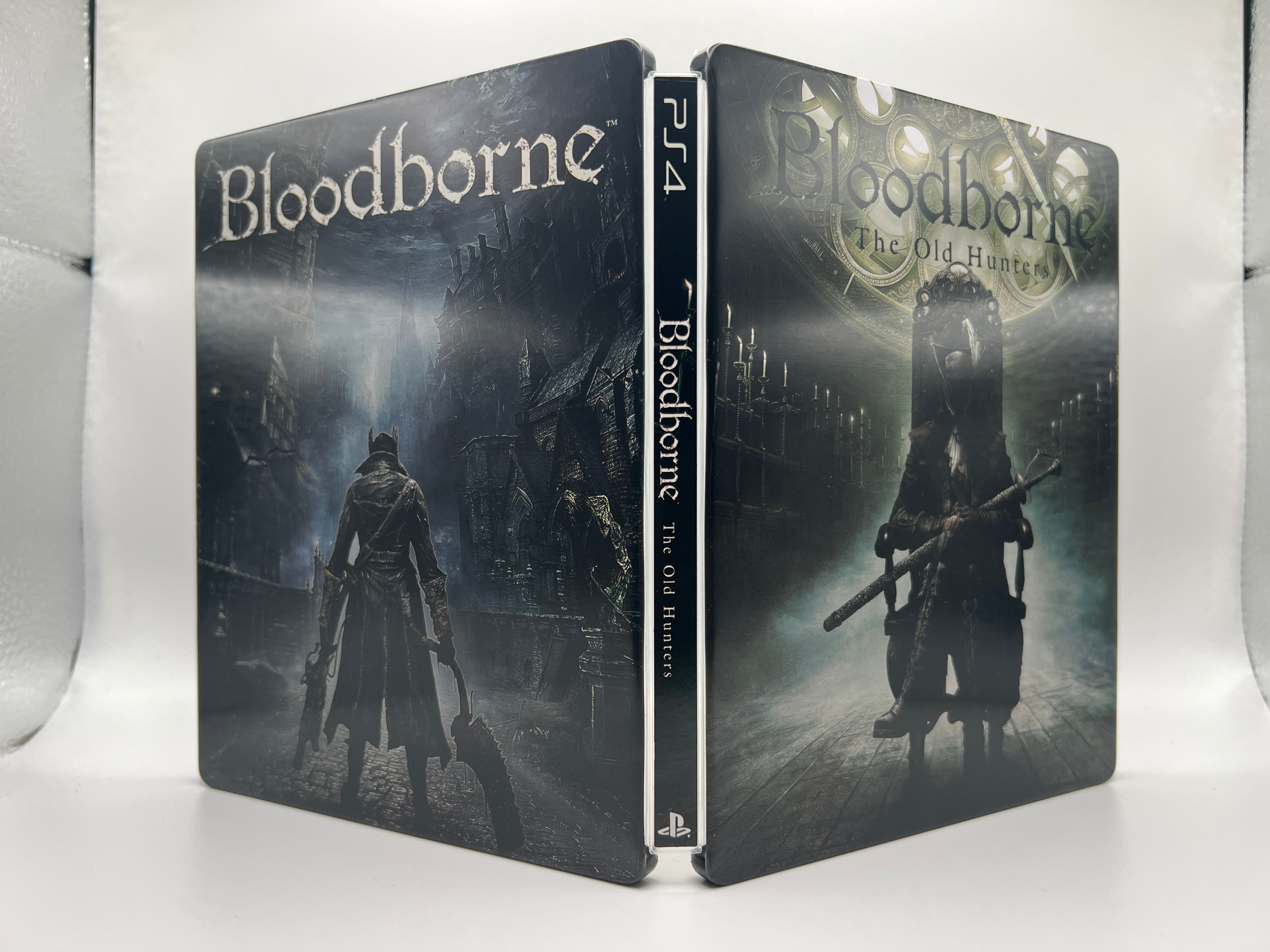 Bloodborne The Old Hunter Custom Made Steelbook Case For (Sony PlayStation 5, Sony PlayStation 4, Xbox) New