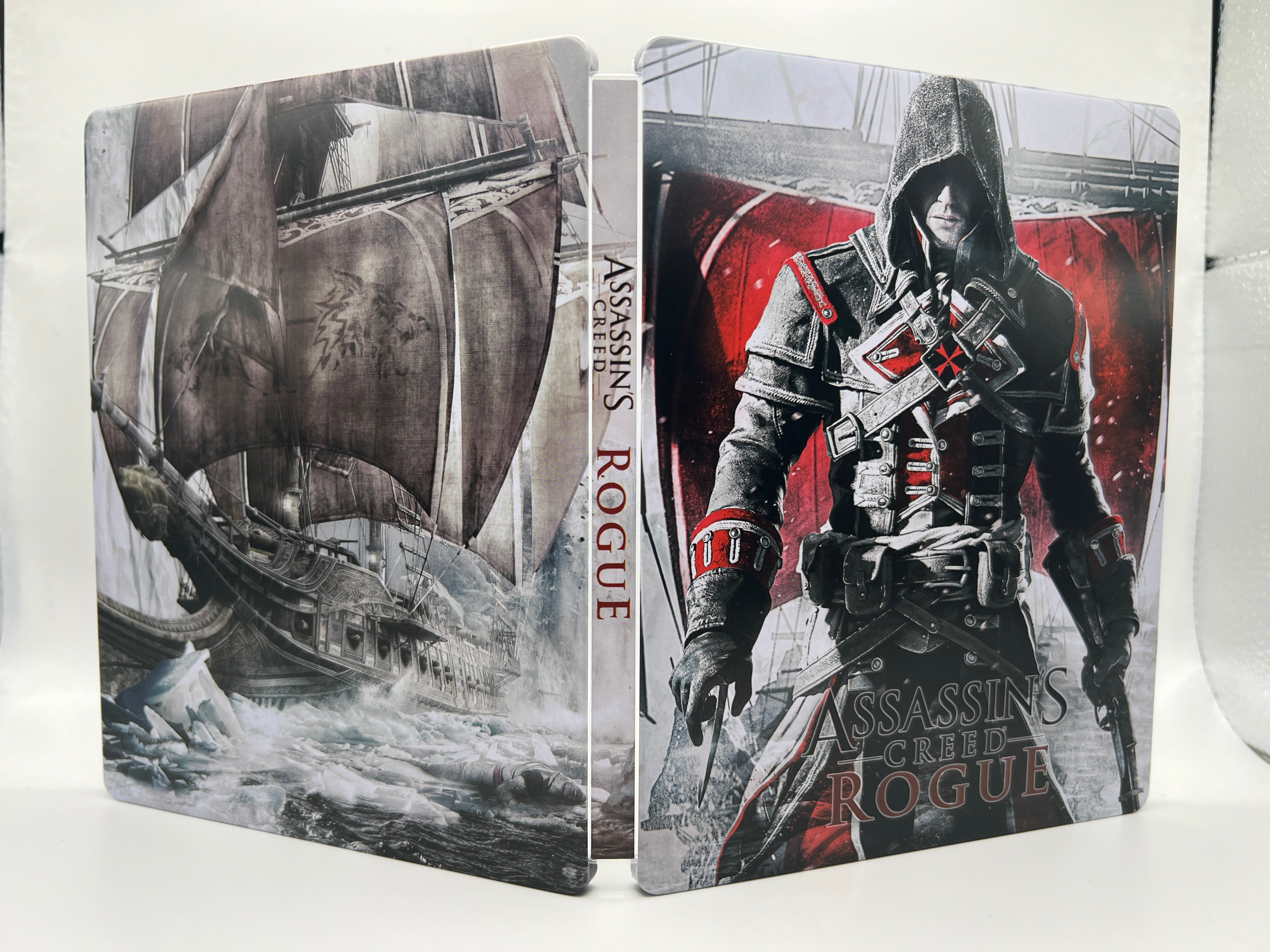 Assassin's Creed Rogue Custom Made Steelbook Case For (Sony PlayStation 5, Sony PlayStation 4, Xbox) New