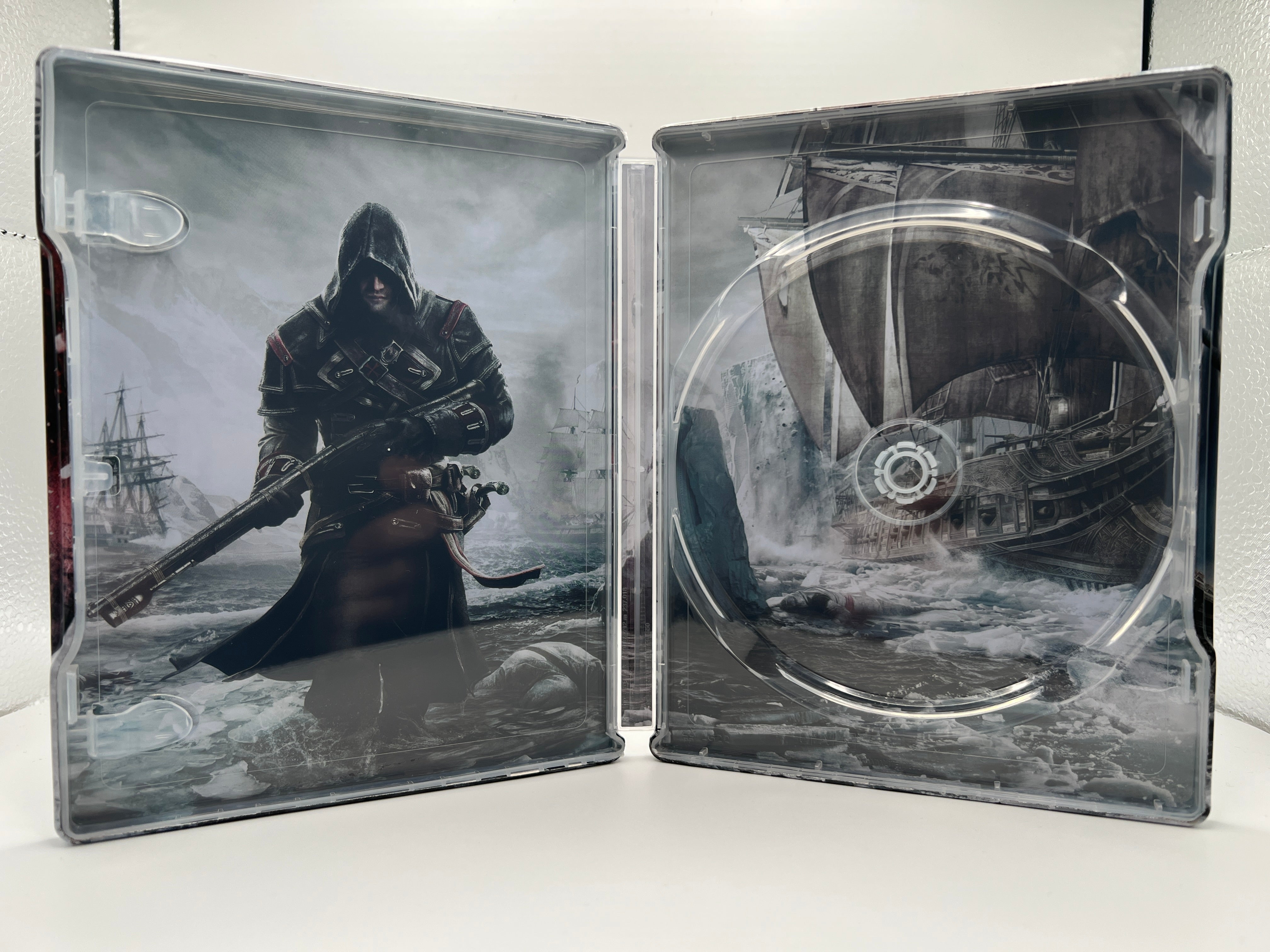 Assassin's Creed Rogue Custom Made Steelbook Case For (Sony PlayStation 5, Sony PlayStation 4, Xbox) New