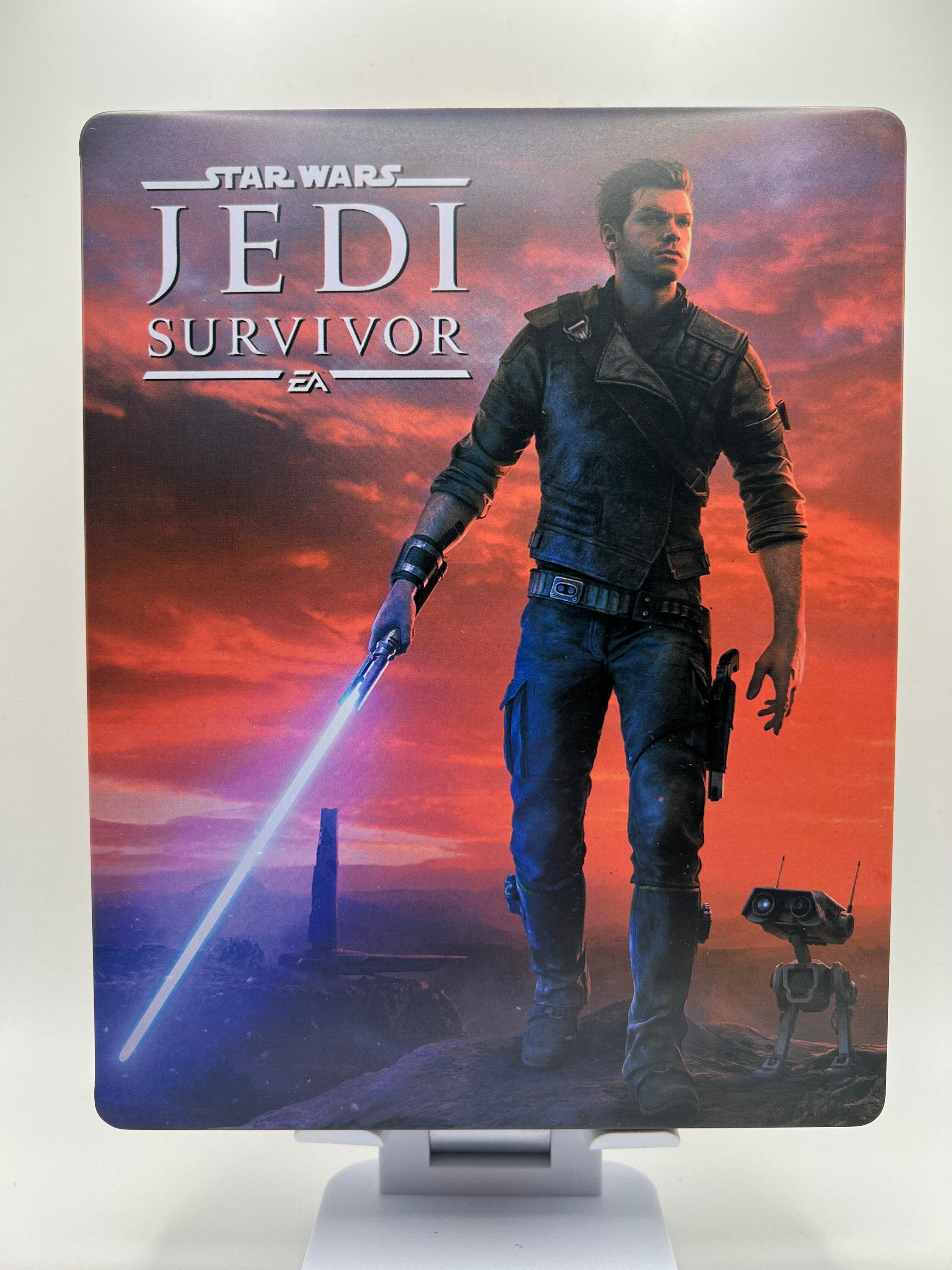 Star Wars Jedi Survivor Custom Made Steelbook Case For (Sony PlayStation 5, Sony PlayStation 4, Xbox) New