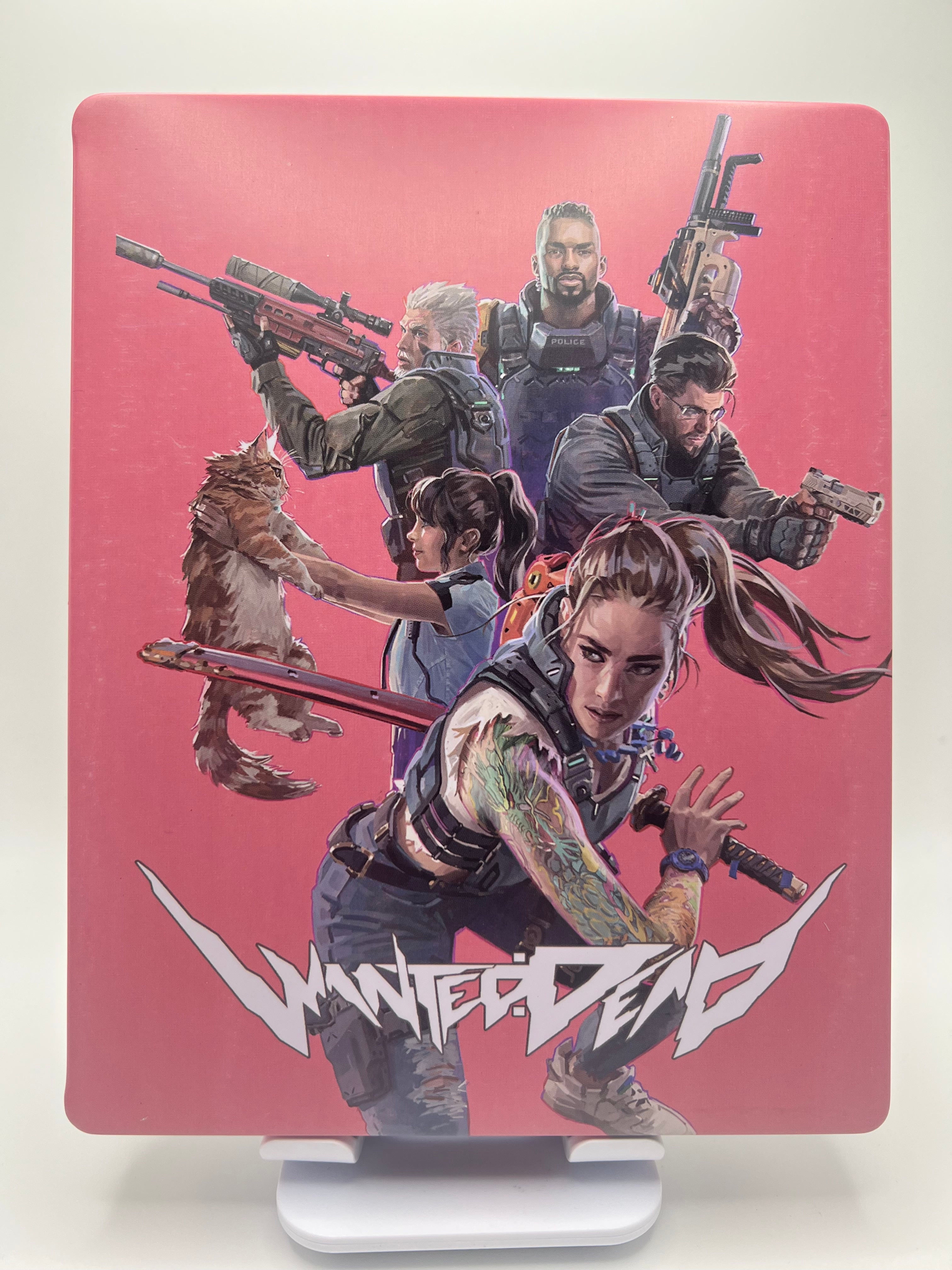 Wanted Dead Hybrid Custom Made Steelbook Case For (Sony PlayStation 5, Sony PlayStation 4, Xbox) New