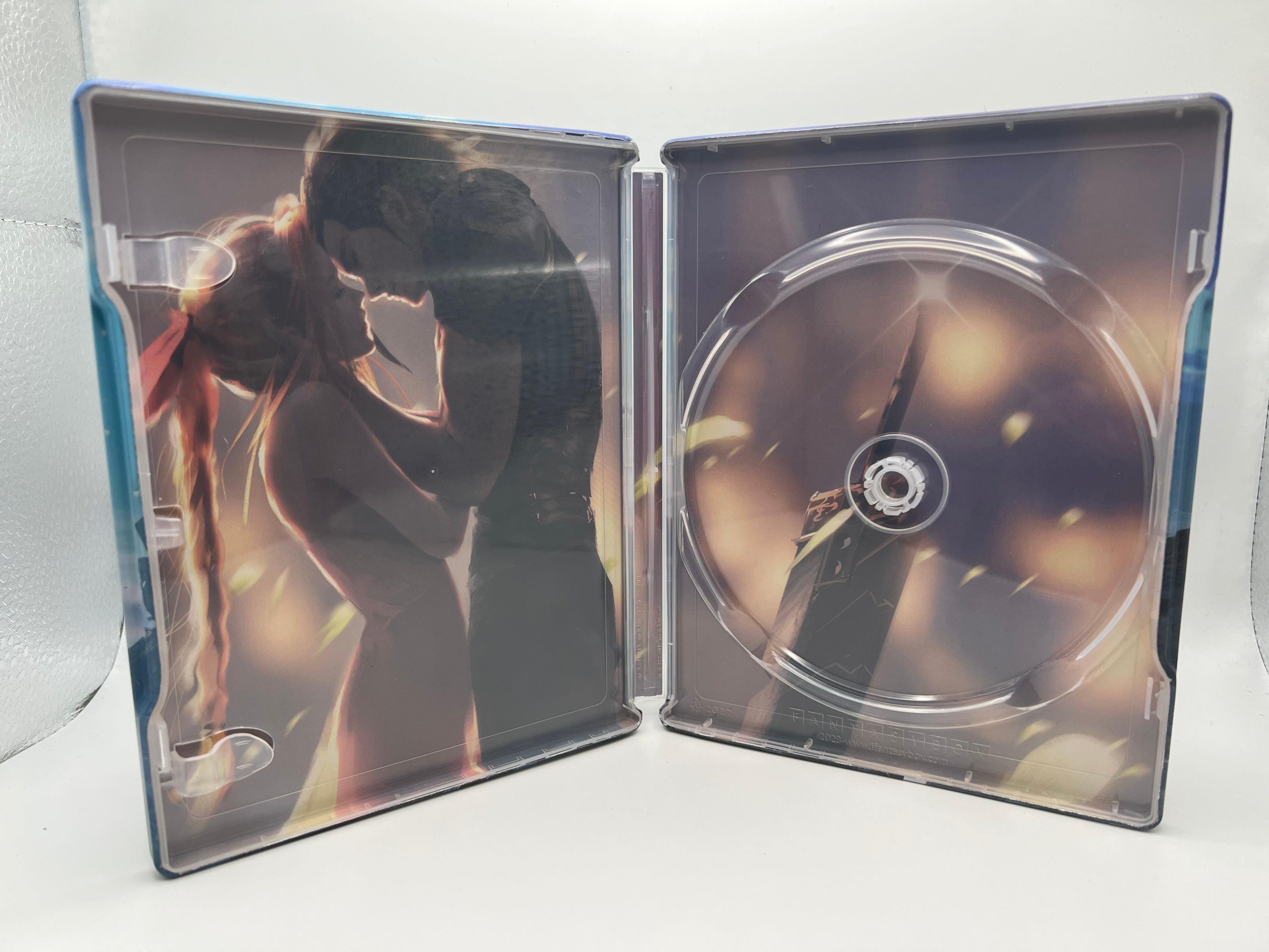 Final Fantasy VII Crisis Core Reunion Custom made Steelbook Case only for (Sony PlayStation 5, Sony PlayStation 4, Xbox) New