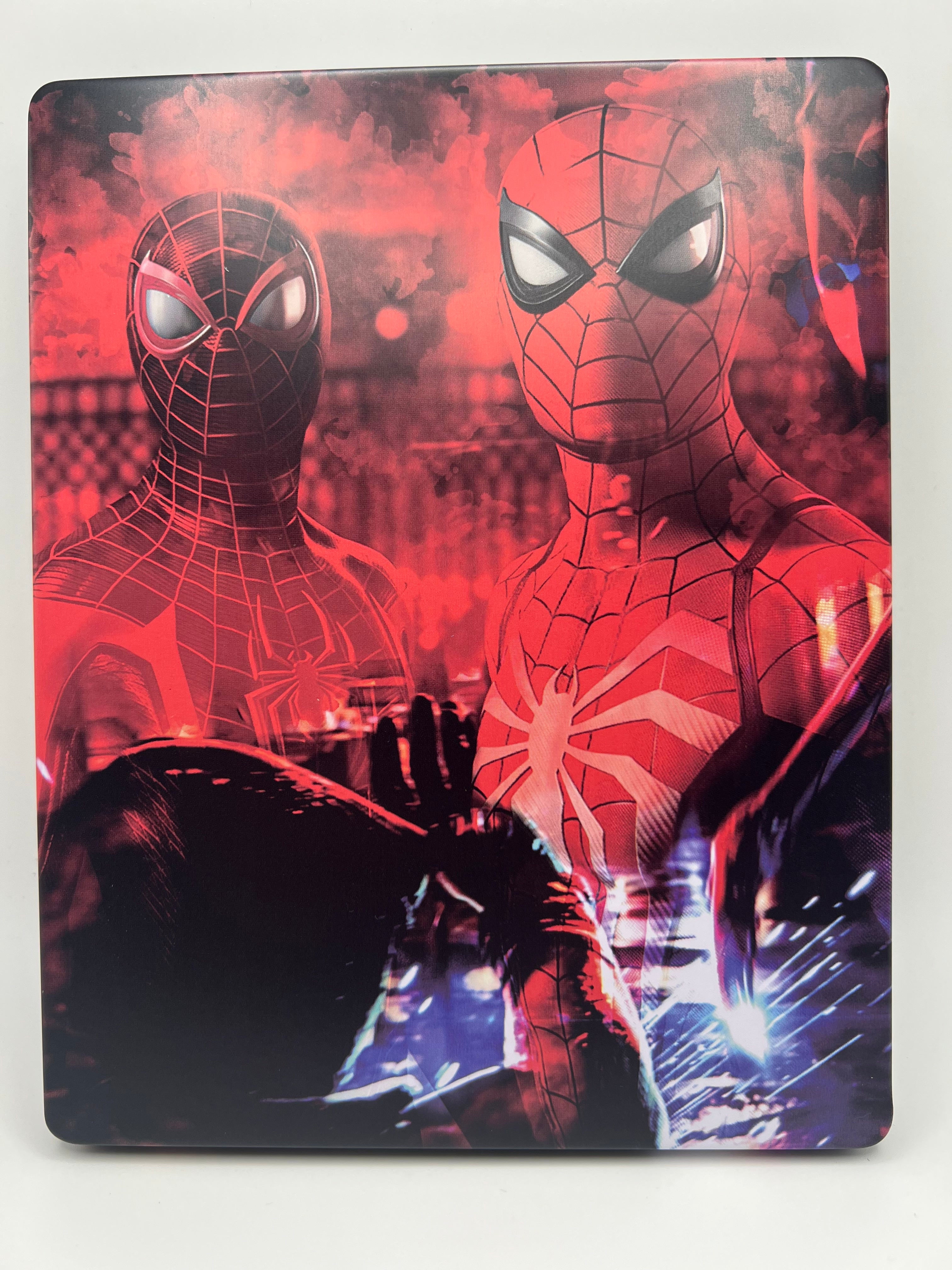 Spiderman 2 Custom Made Steelbook Case For (Sony PlayStation 5, Sony PlayStation 4, Xbox) New