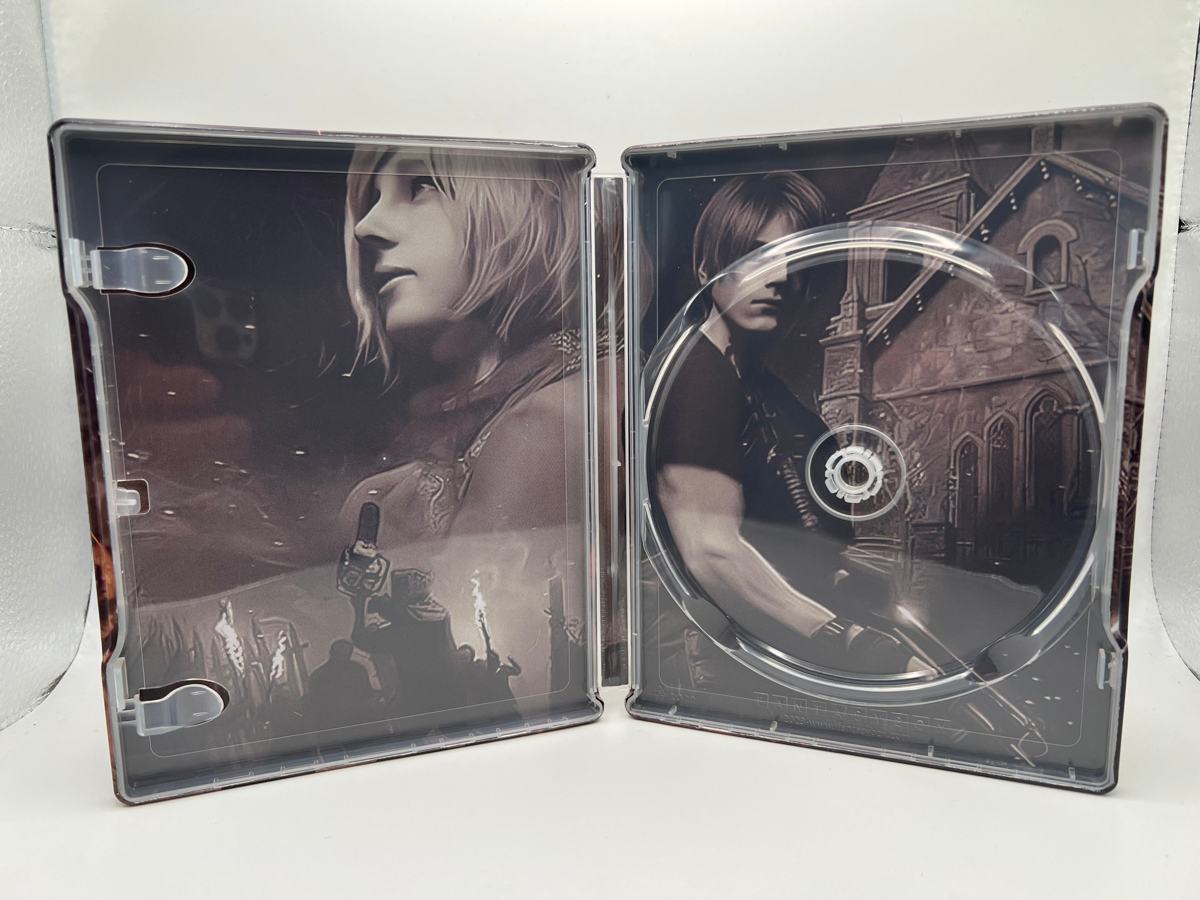 Resident Evil 4 Custom Made Steelbook Case For (Sony PlayStation 5, Sony PlayStation 4, Xbox) New