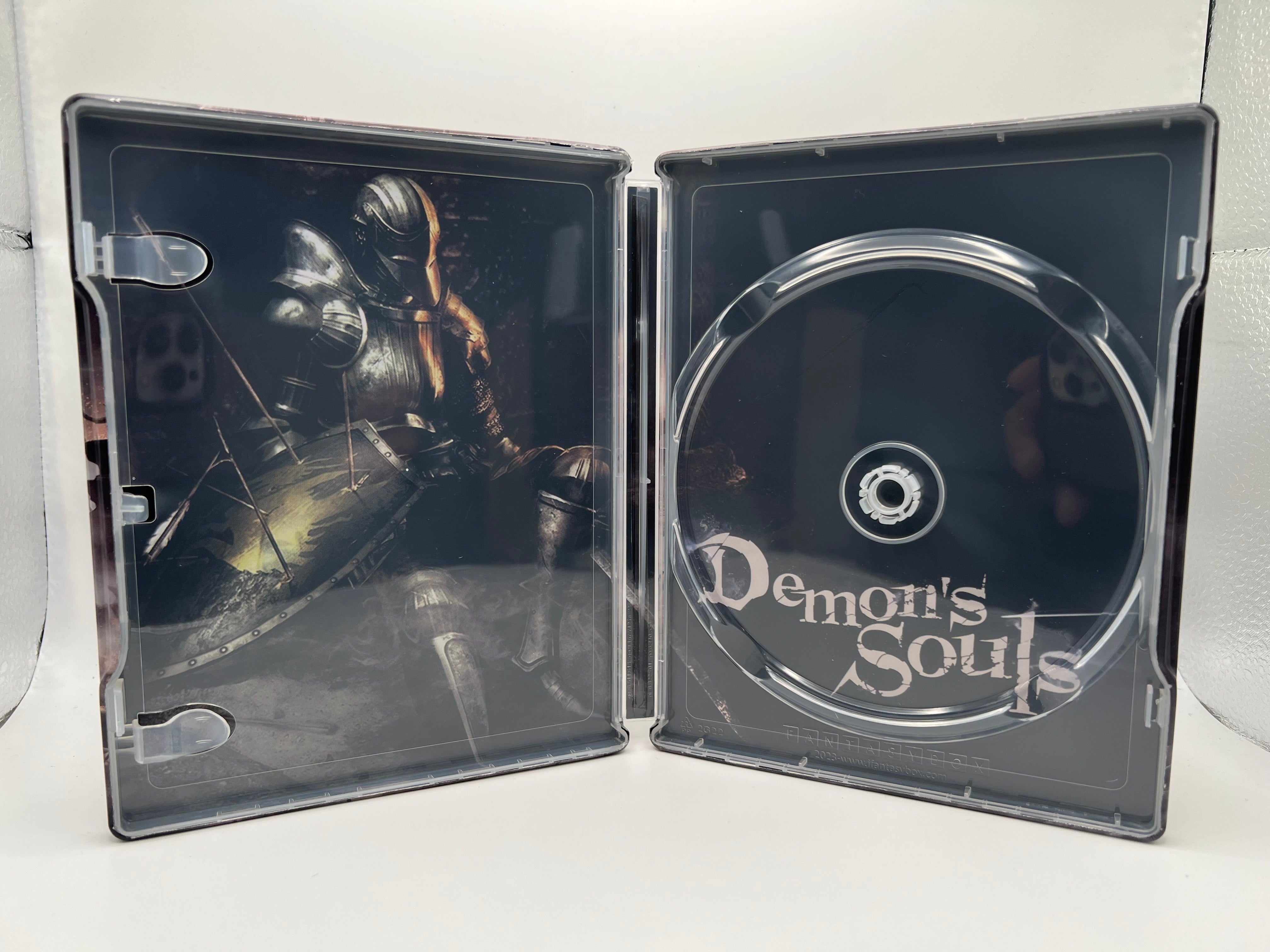 Demons Souls Custom Made Steelbook Case For (Sony PlayStation 5, Sony PlayStation 4, Xbox) New