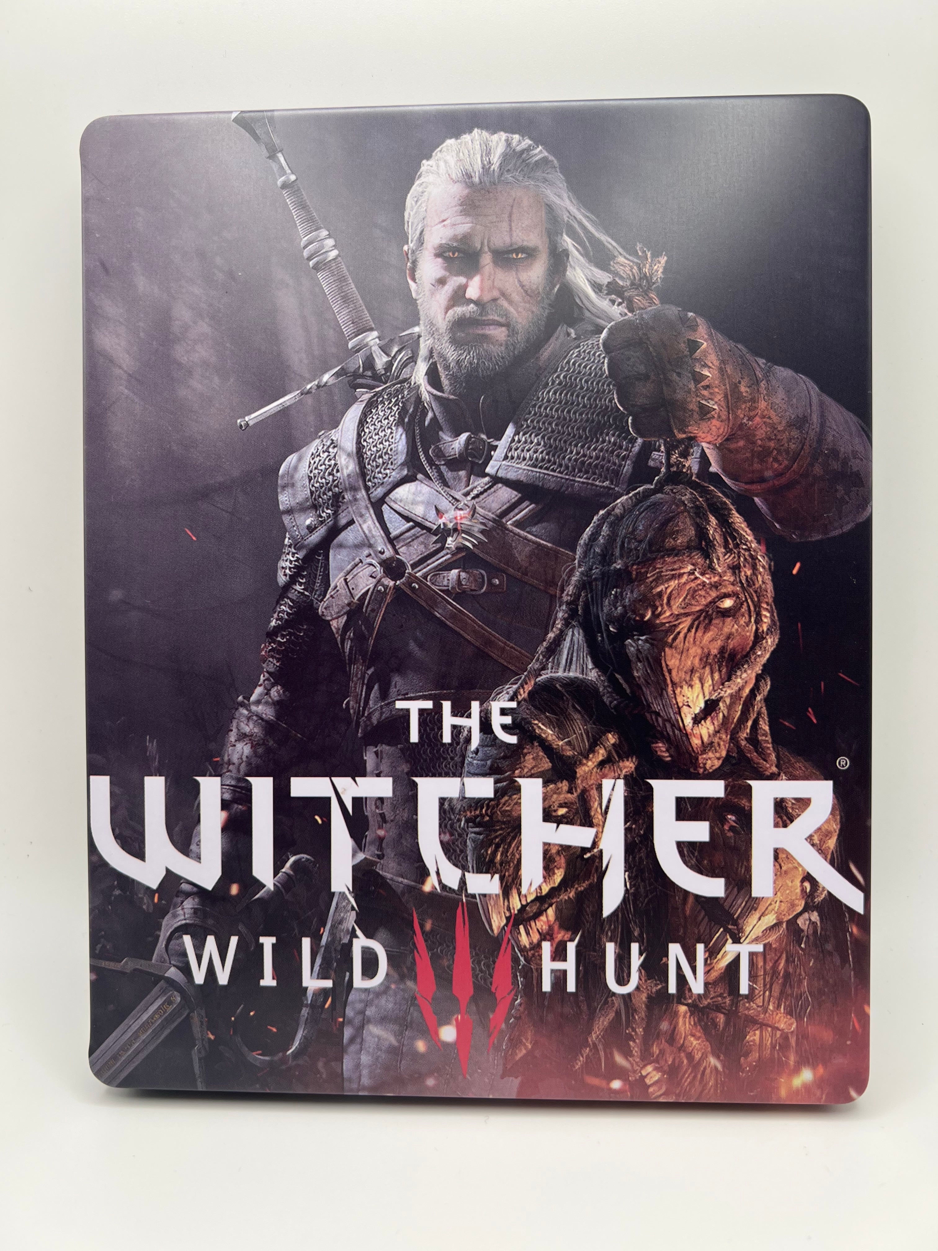 The Witcher 3 Wild Hunt Custom Made Steelbook Case For (Sony PlayStation 5, Sony PlayStation 4, Xbox) New