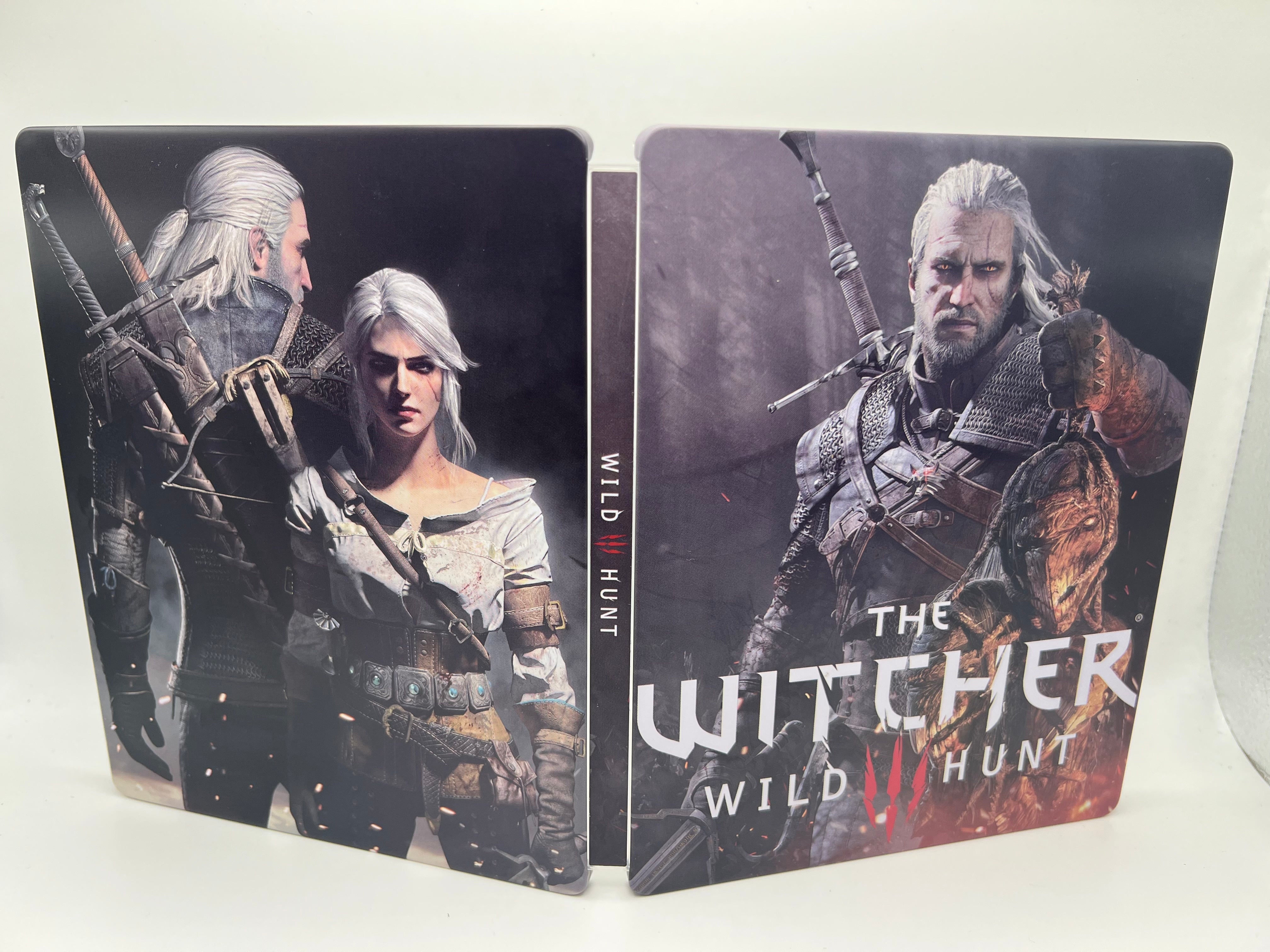 The Witcher 3 Wild Hunt Custom Made Steelbook Case For (Sony PlayStation 5, Sony PlayStation 4, Xbox) New