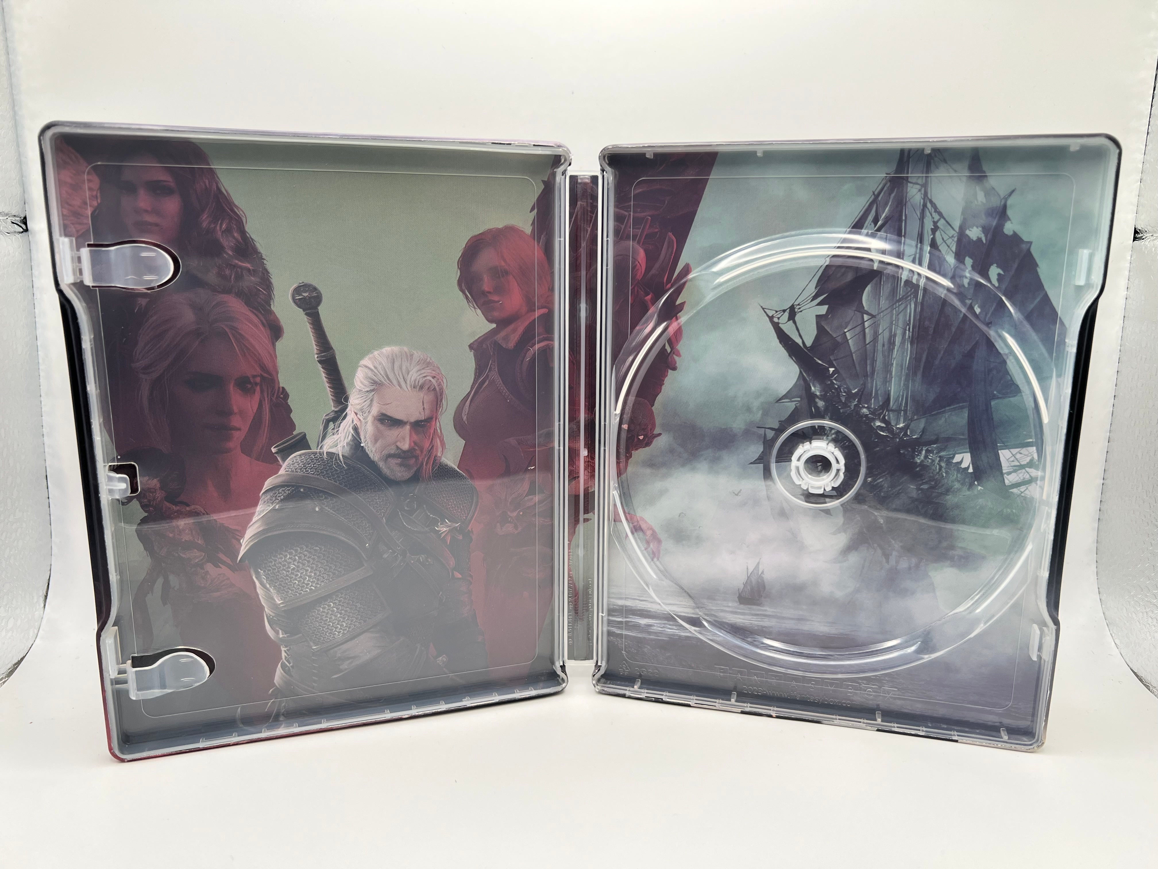 The Witcher 3 Wild Hunt Custom Made Steelbook Case For (Sony PlayStation 5, Sony PlayStation 4, Xbox) New