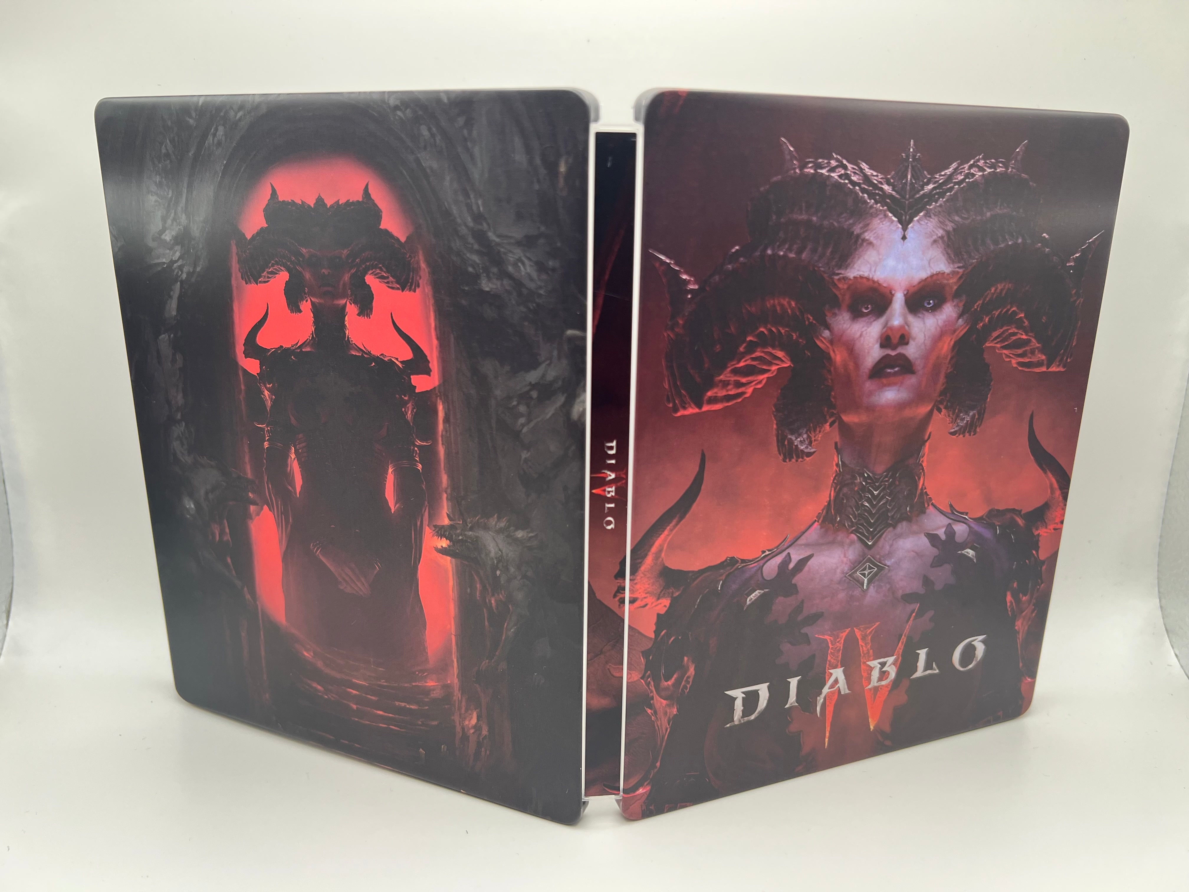 Diablo 4 Custom Made Steelbook Case For (Sony PlayStation 5, Sony PlayStation 4, Xbox) New