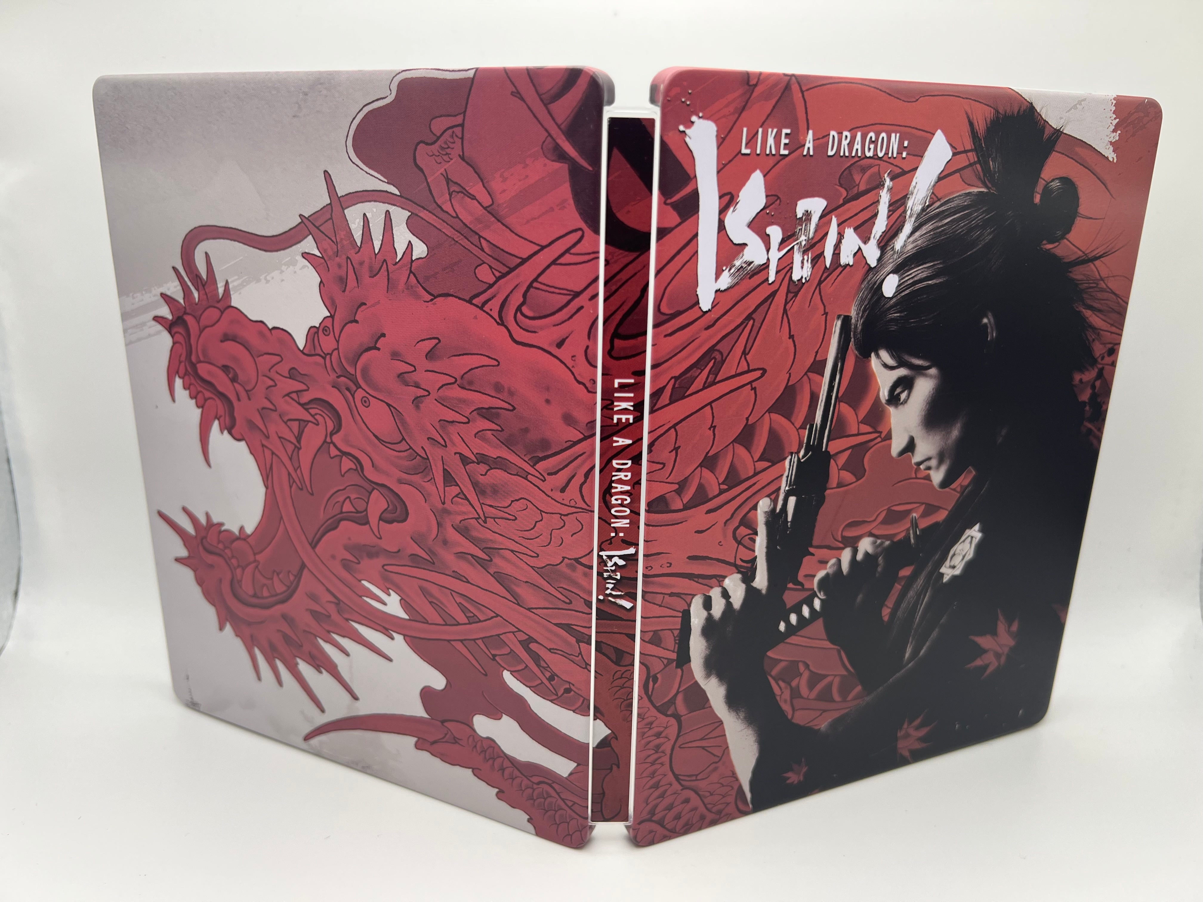 Like a Dragon Ishin Colors Custom made Steelbook Case only for (Sony PlayStation 5, Sony PlayStation 4, Xbox) New