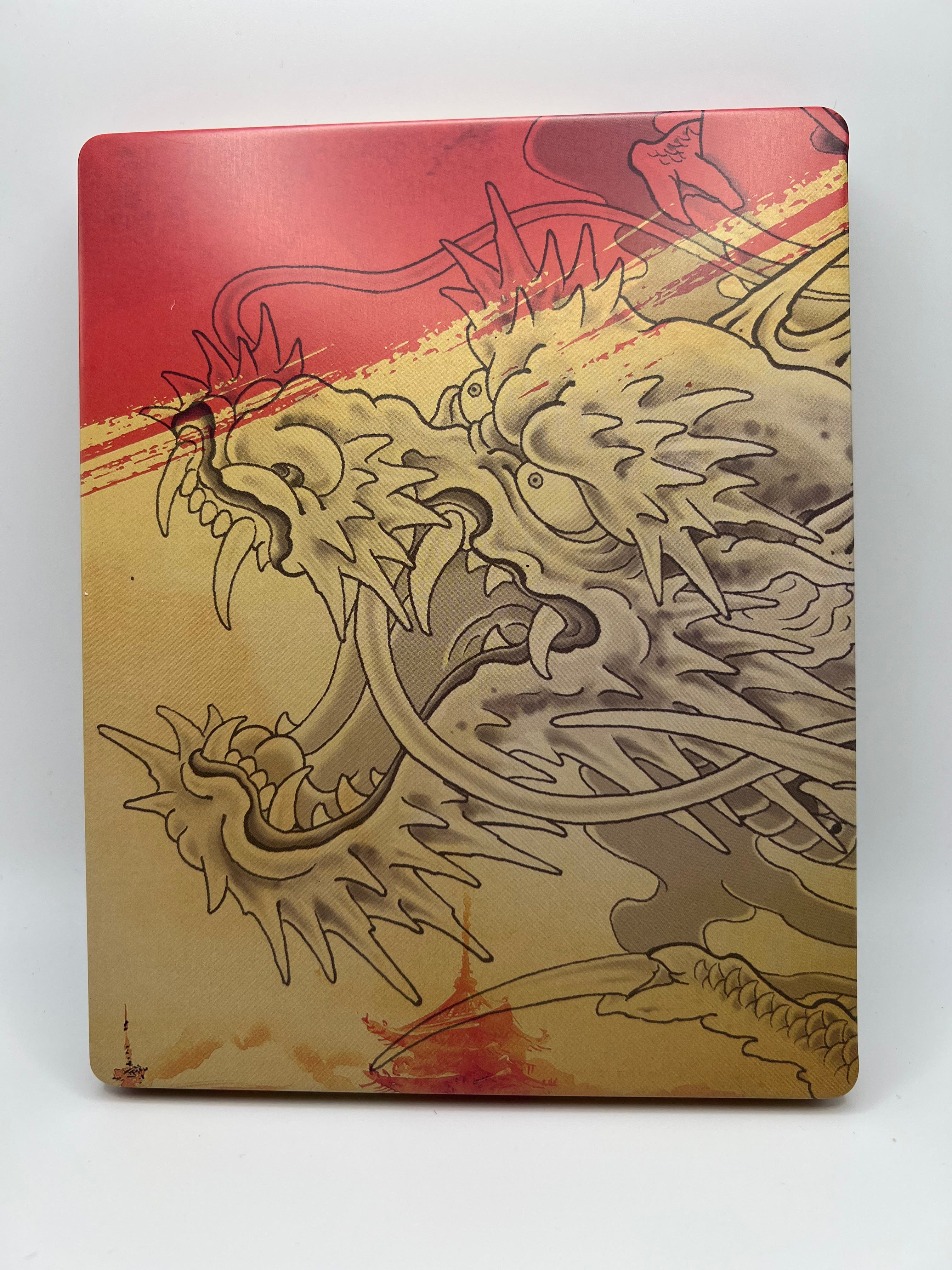 Like a Dragon Ishin Custom made Steelbook Case only for (Sony PlayStation 5, Sony PlayStation 4, Xbox) New