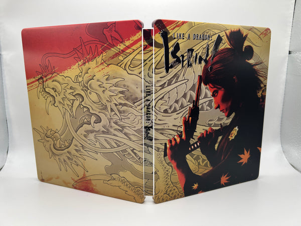 Like a Dragon Ishin Custom made Steelbook Case only for (Sony PlayStation 5, Sony PlayStation 4, Xbox) New