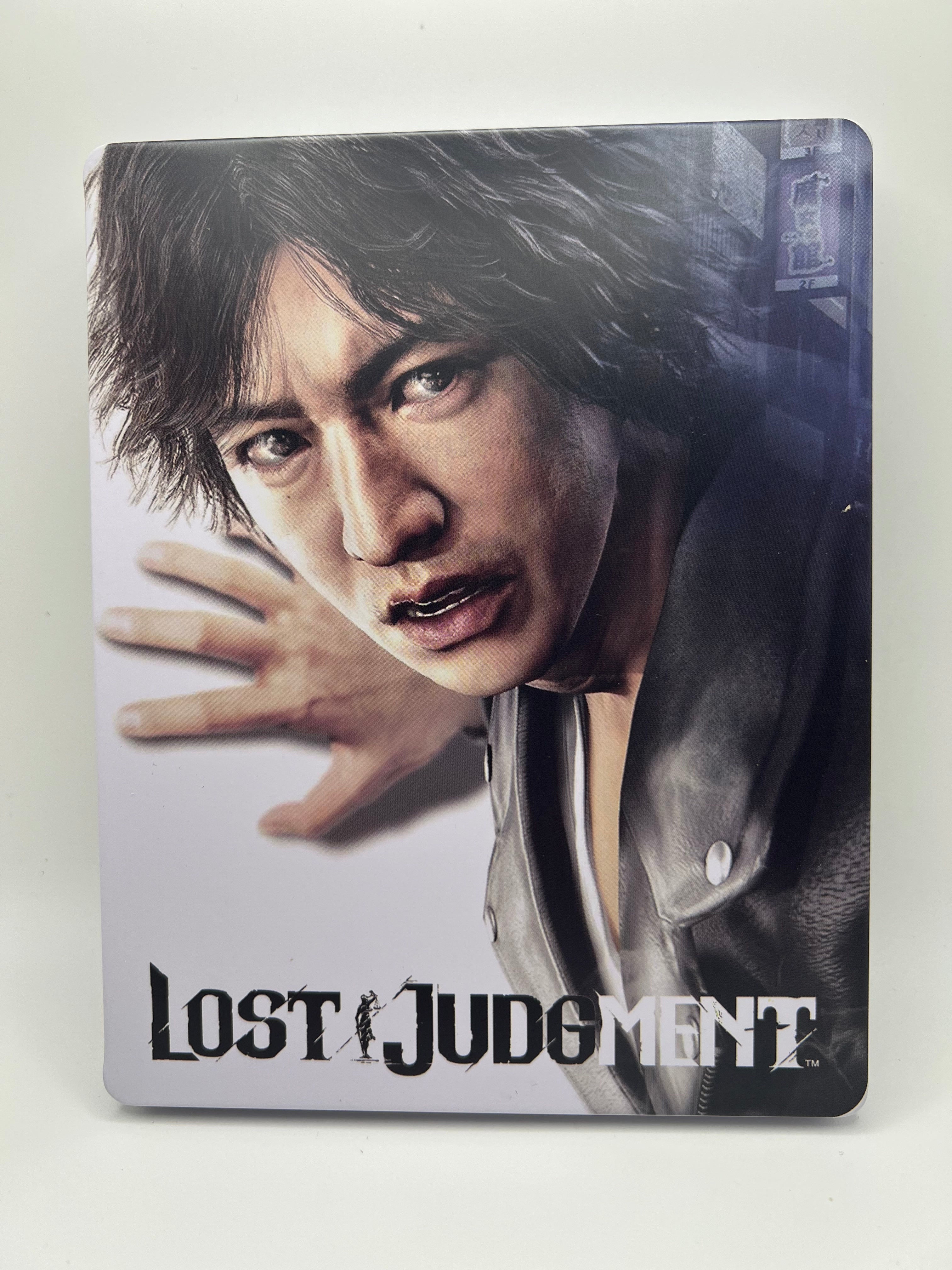 Lost Judgment Custom made Steelbook Case only for (Sony PlayStation 5, Sony PlayStation 4, Xbox) New