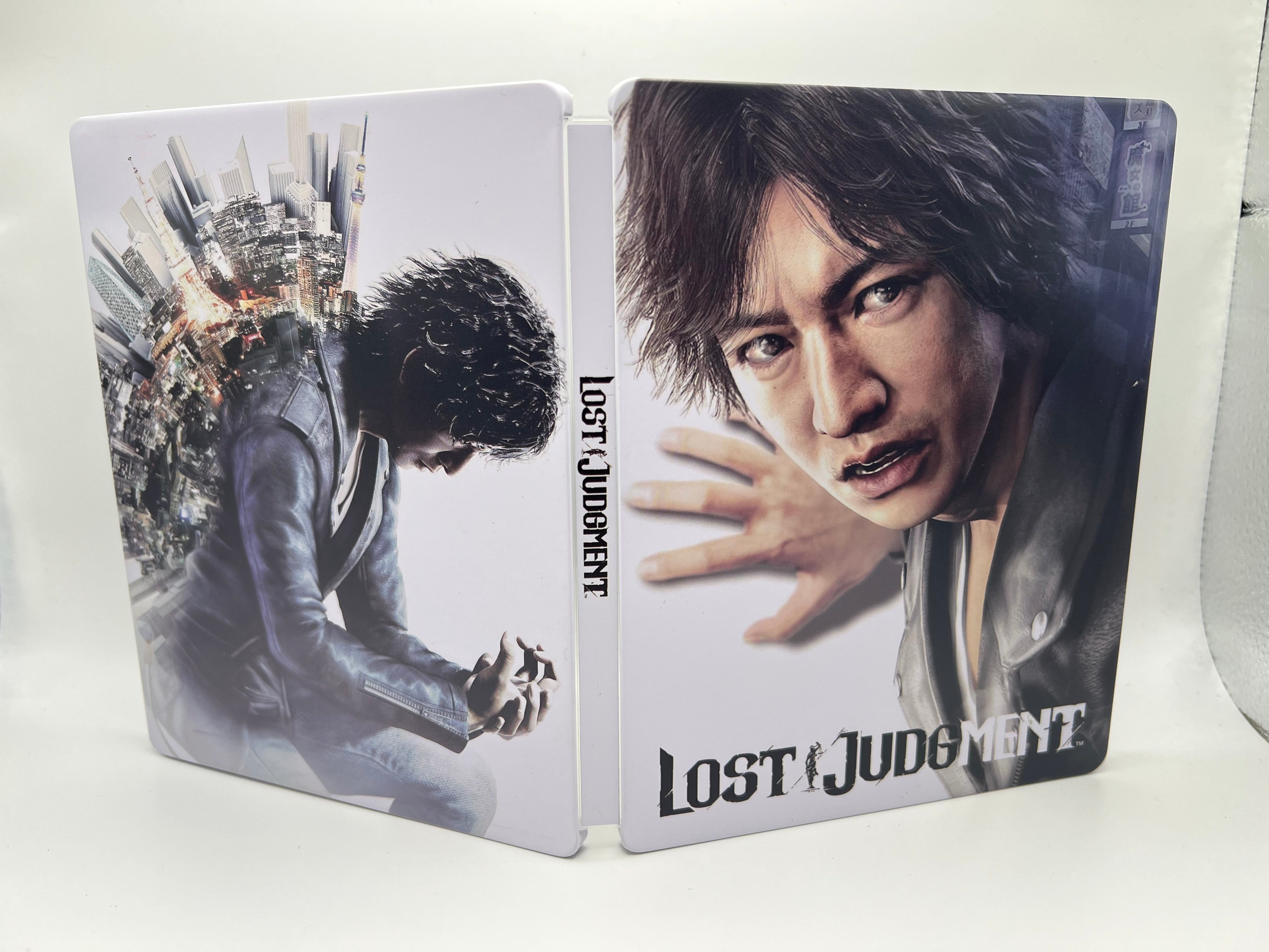 Lost Judgment Custom made Steelbook Case only for (Sony PlayStation 5, Sony PlayStation 4, Xbox) New