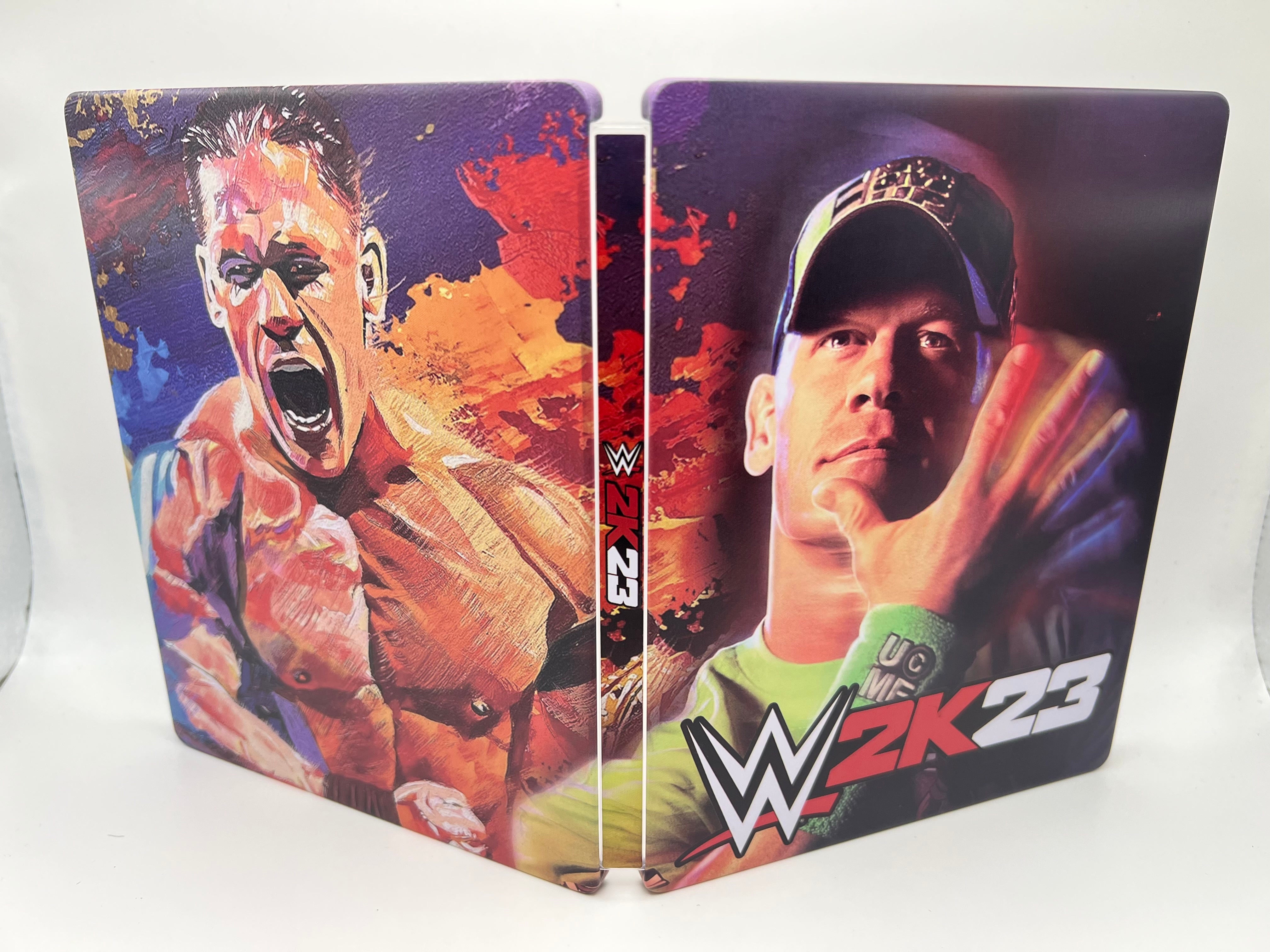 WWE 2K23 Custom Made Steelbook Case For (Sony PlayStation 5, Sony PlayStation 4, Xbox) New