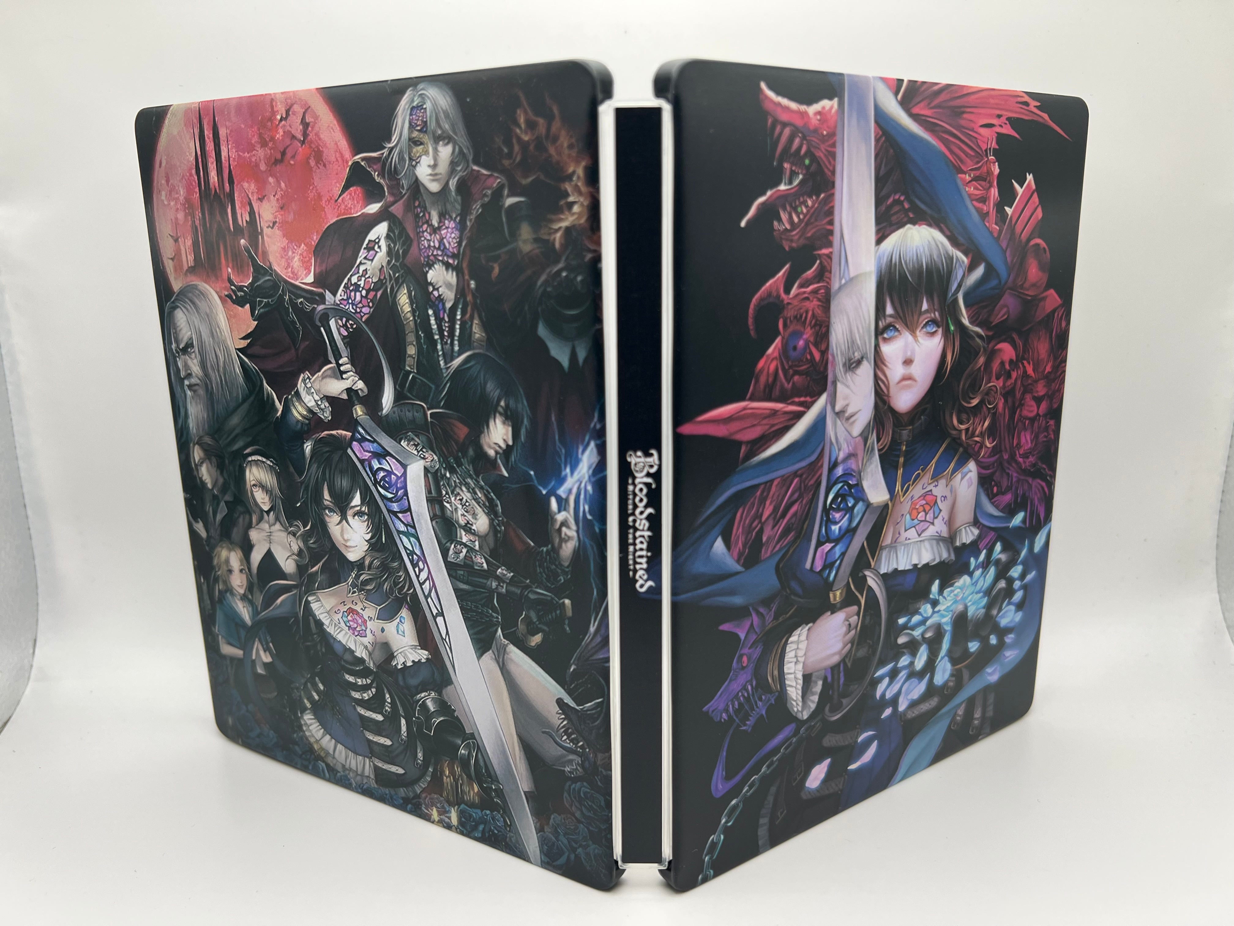 Bloodstained Custom Made Steelbook Case For (Sony PlayStation 5, Sony PlayStation 4, Xbox) New