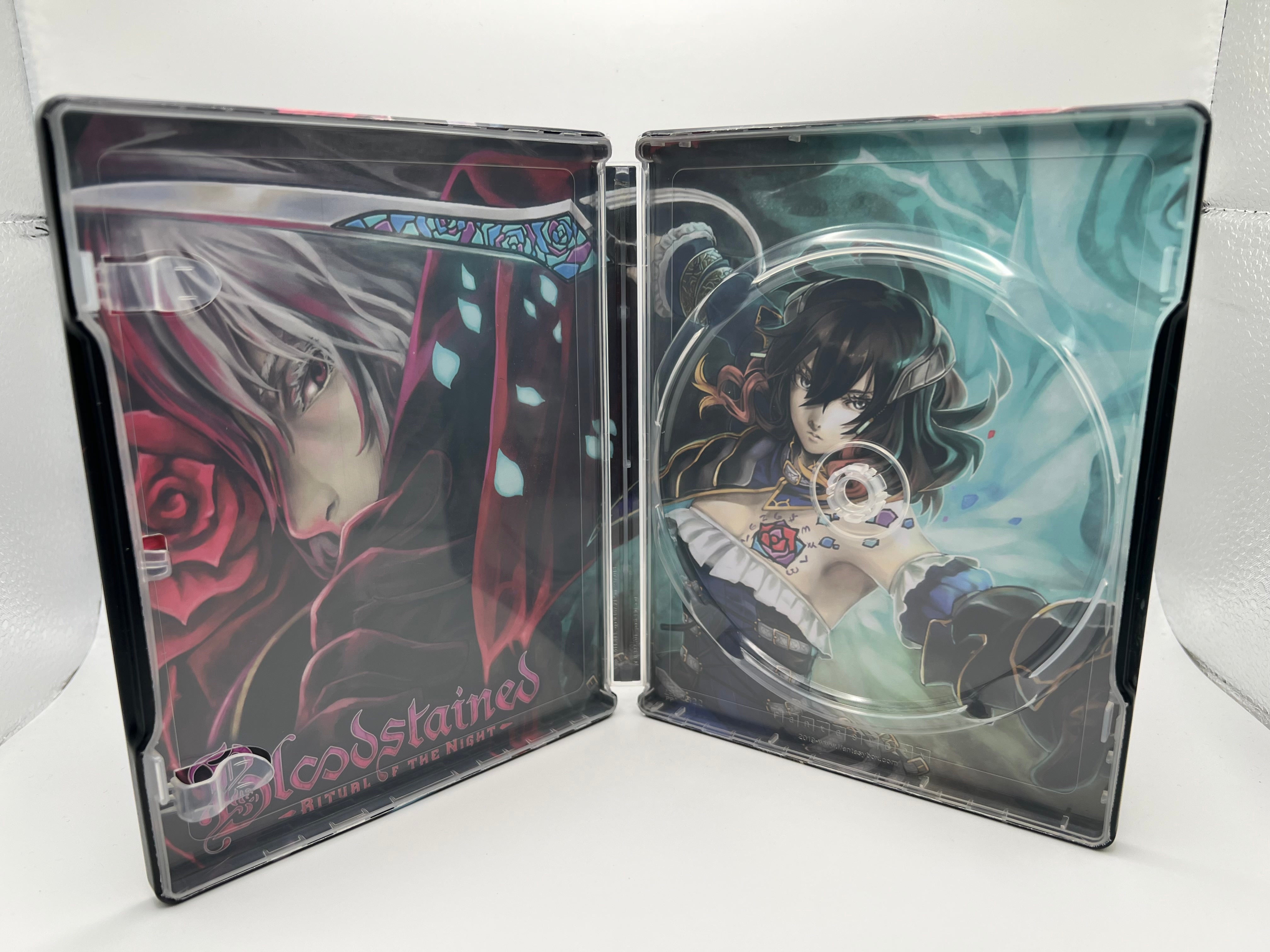 Bloodstained Custom Made Steelbook Case For (Sony PlayStation 5, Sony PlayStation 4, Xbox) New