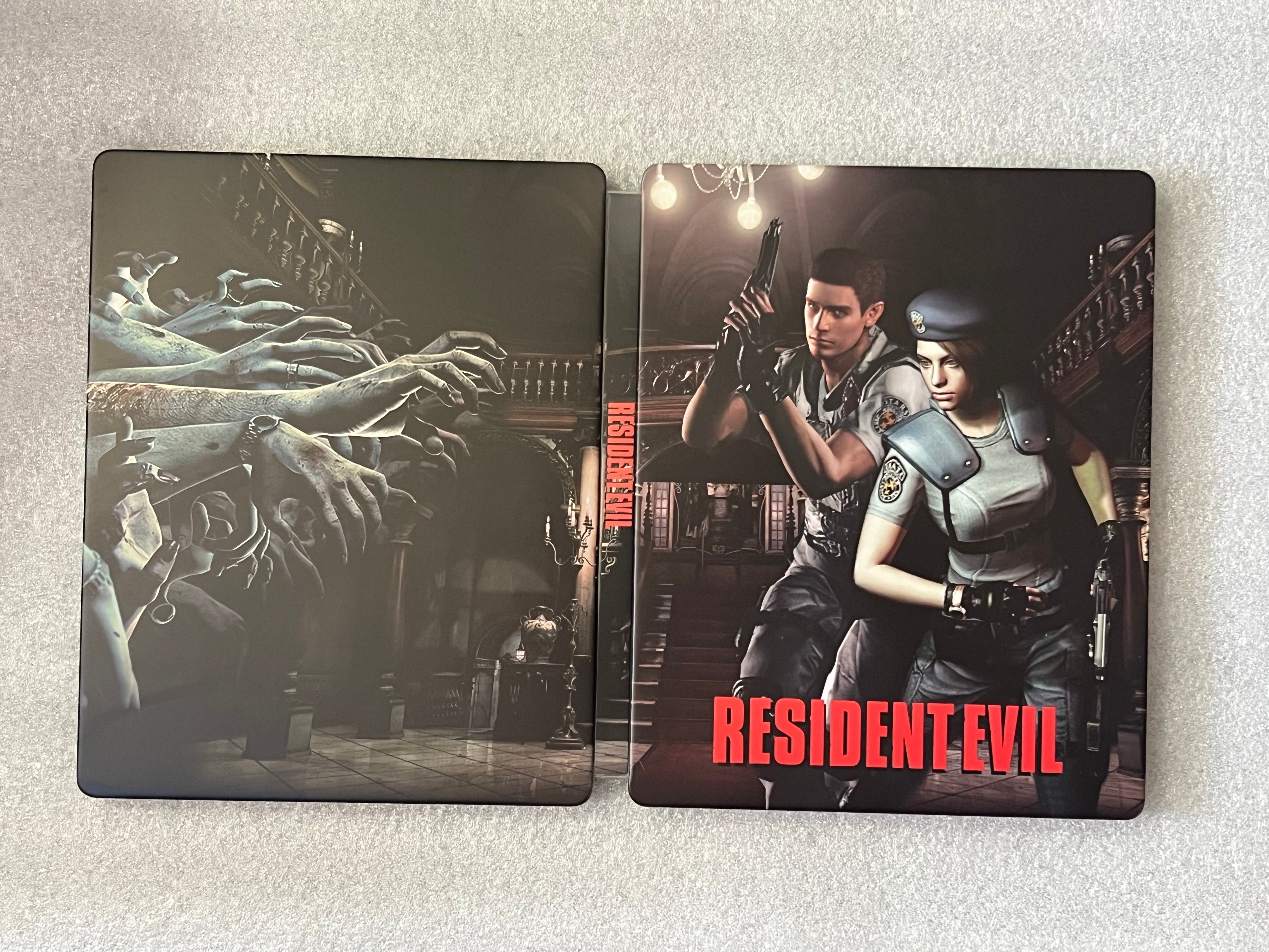 Resident Evil Custom Made Steelbook Case For (Sony PlayStation 5, Sony PlayStation 4, Xbox) New