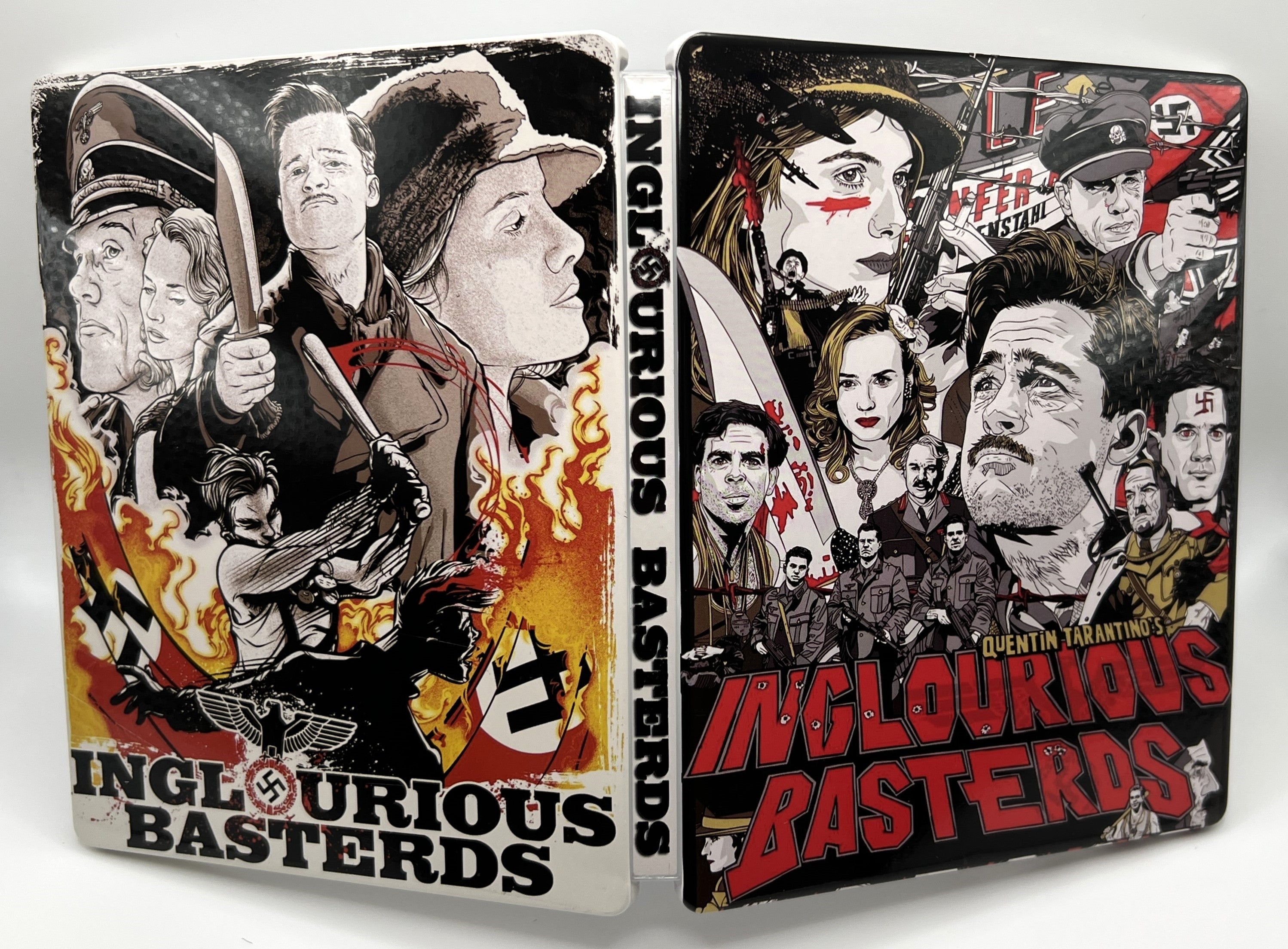 Inglourious Basterds Custom Made Steelbook Case only for (Movie) New