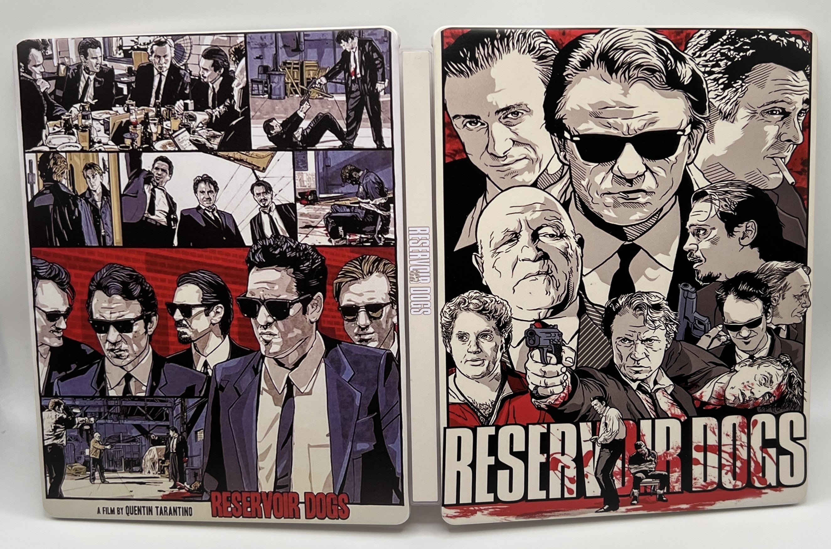 Reservoir Dogs Custom Made Steelbook Case For (Sony PlayStation 5, Sony PlayStation 4, Xbox) New