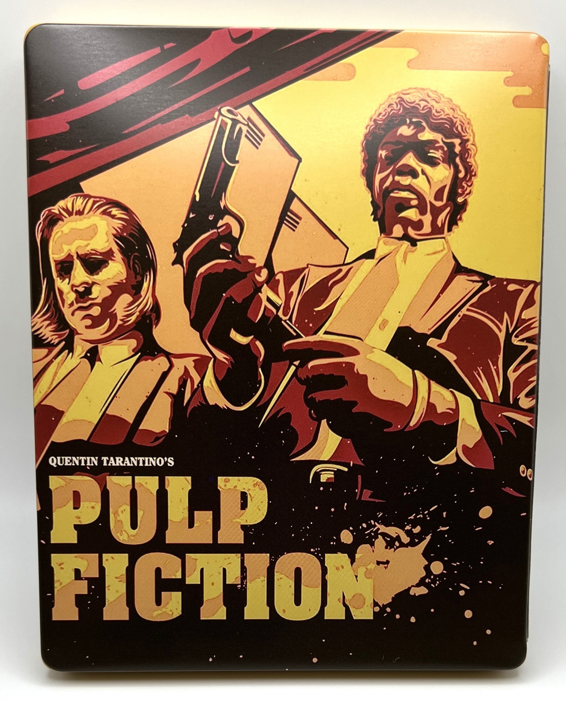 Pulp Fiction Custom Made Steelbook Case only for (Movie) New