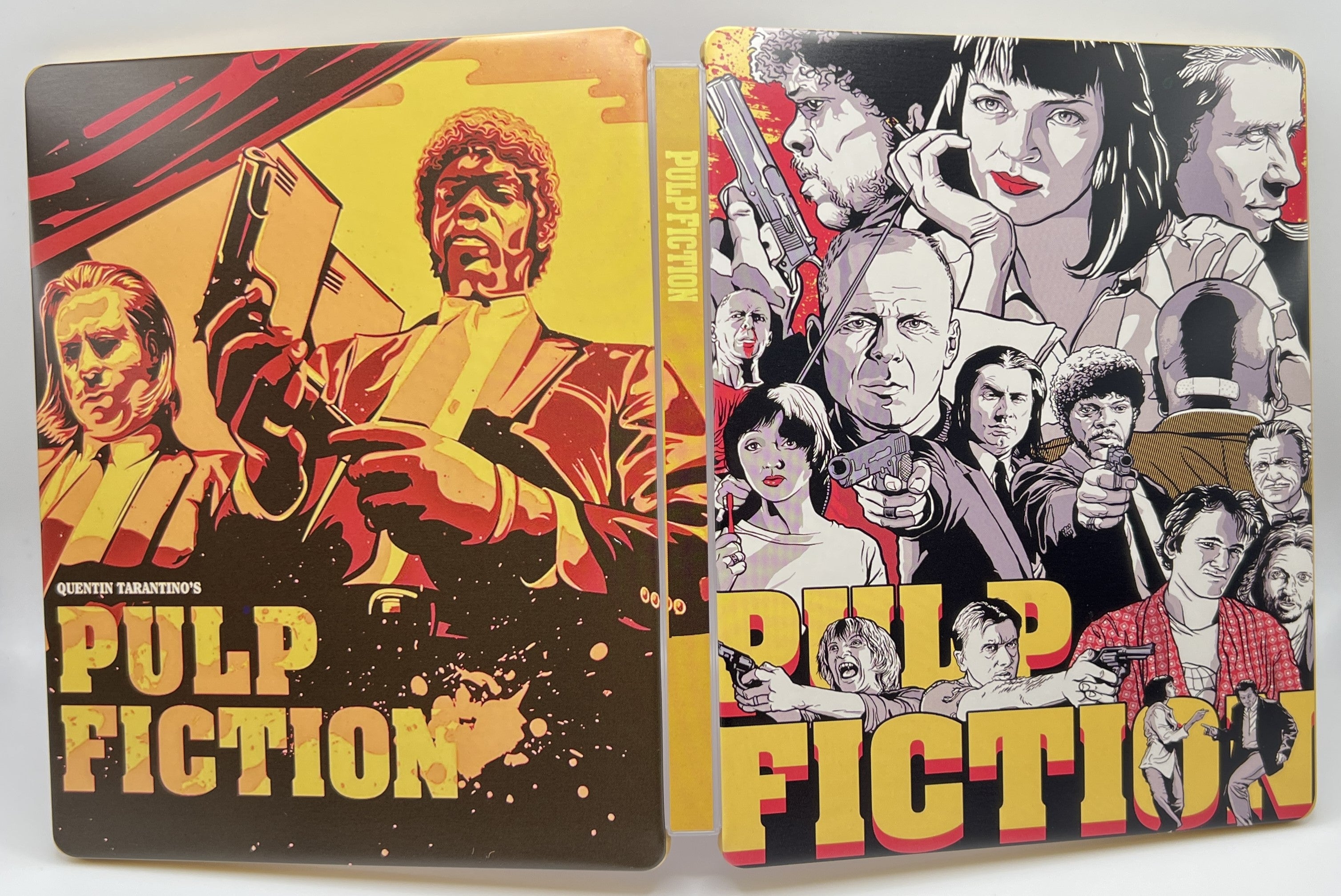 Pulp Fiction Custom Made Steelbook Case only for (Movie) New