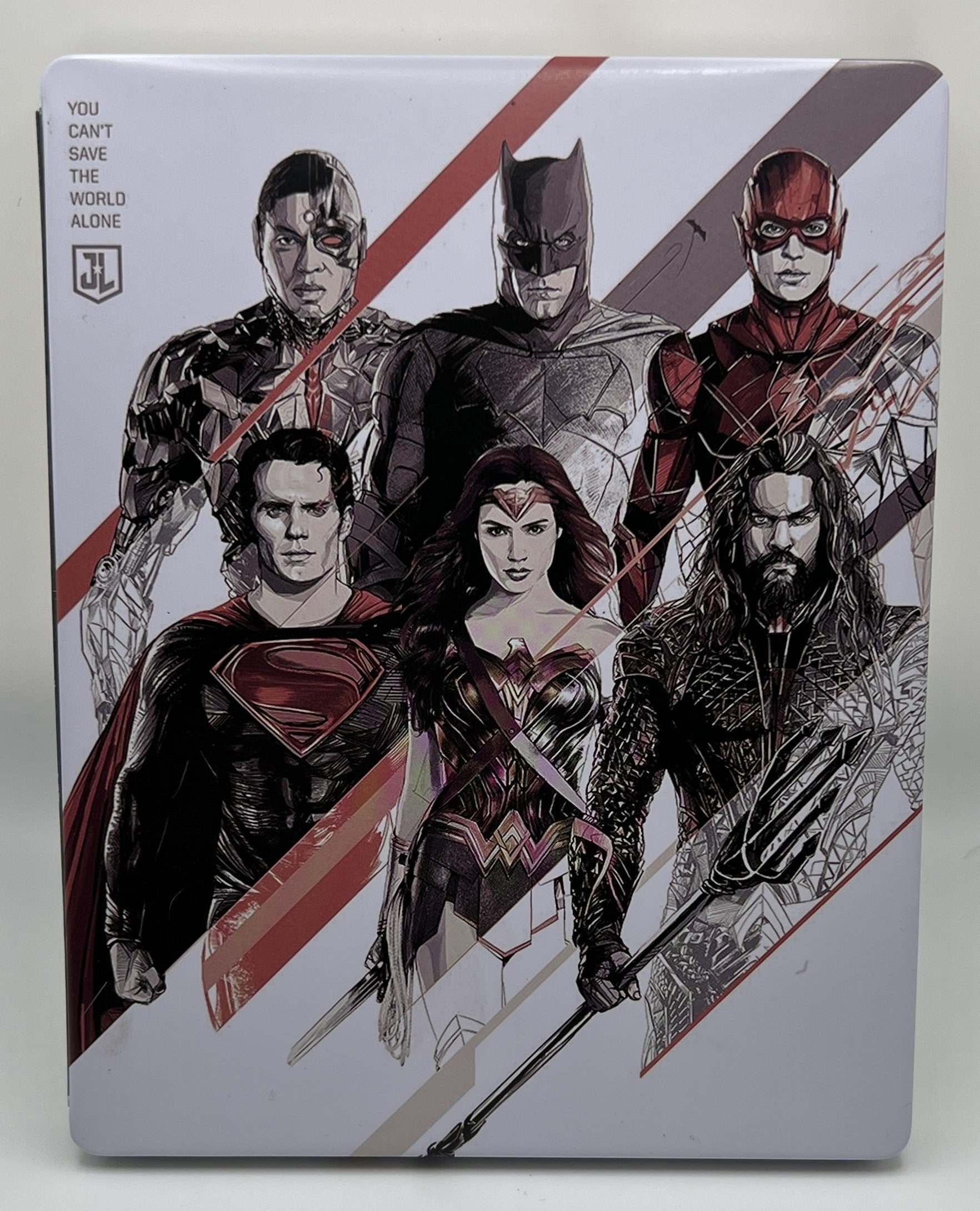 Zack Snyder's Justice League Custom Made Steelbook Case only for (Movie) New