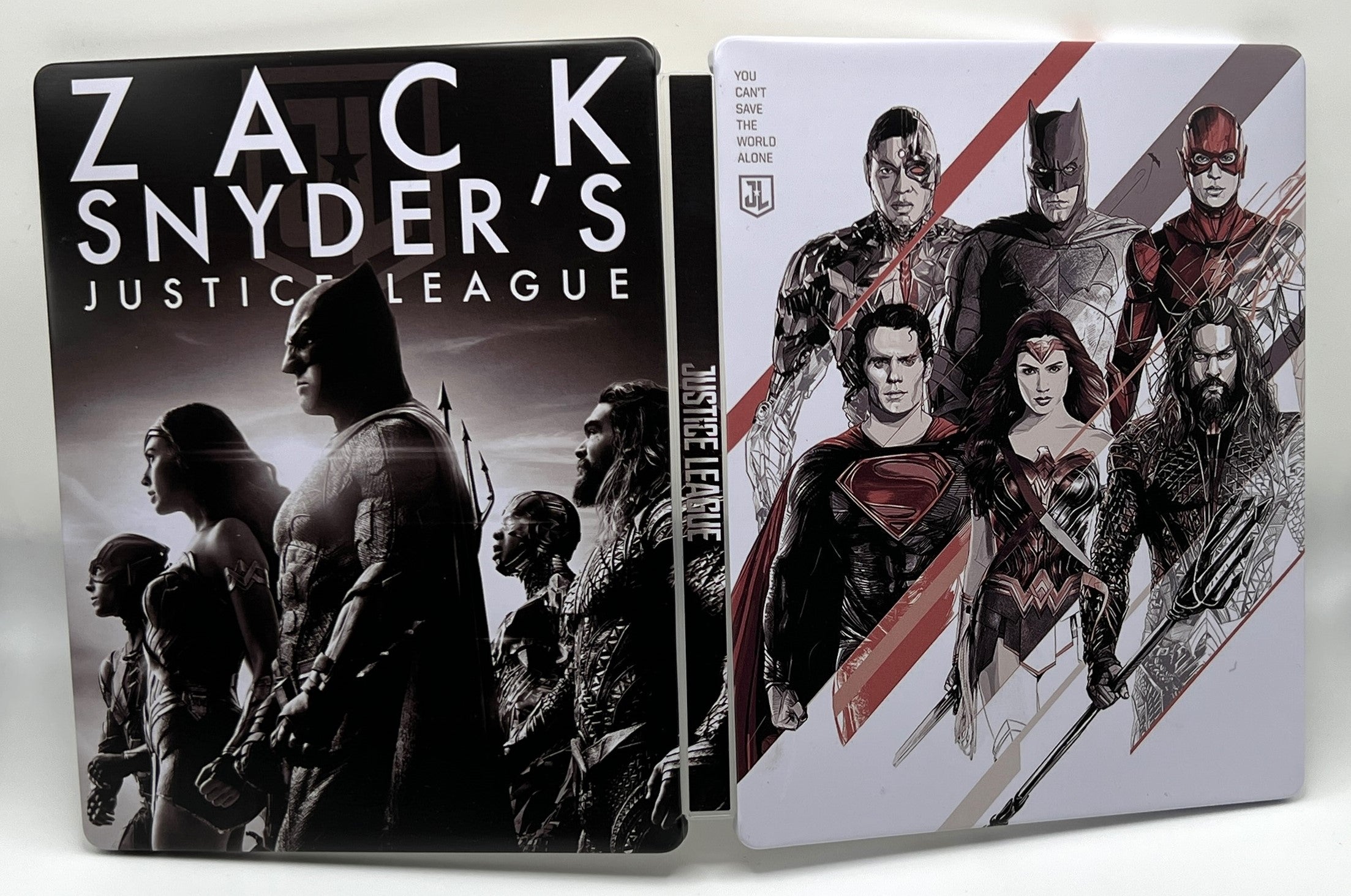 Zack Snyder's Justice League Custom Made Steelbook Case only for (Movie) New