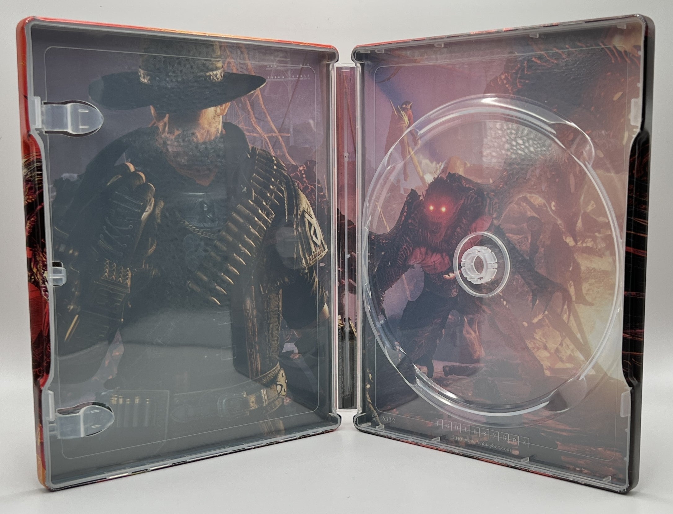 Evil West Custom made Steelbook Case only for (Sony PlayStation 5, Sony PlayStation 4, Xbox) New