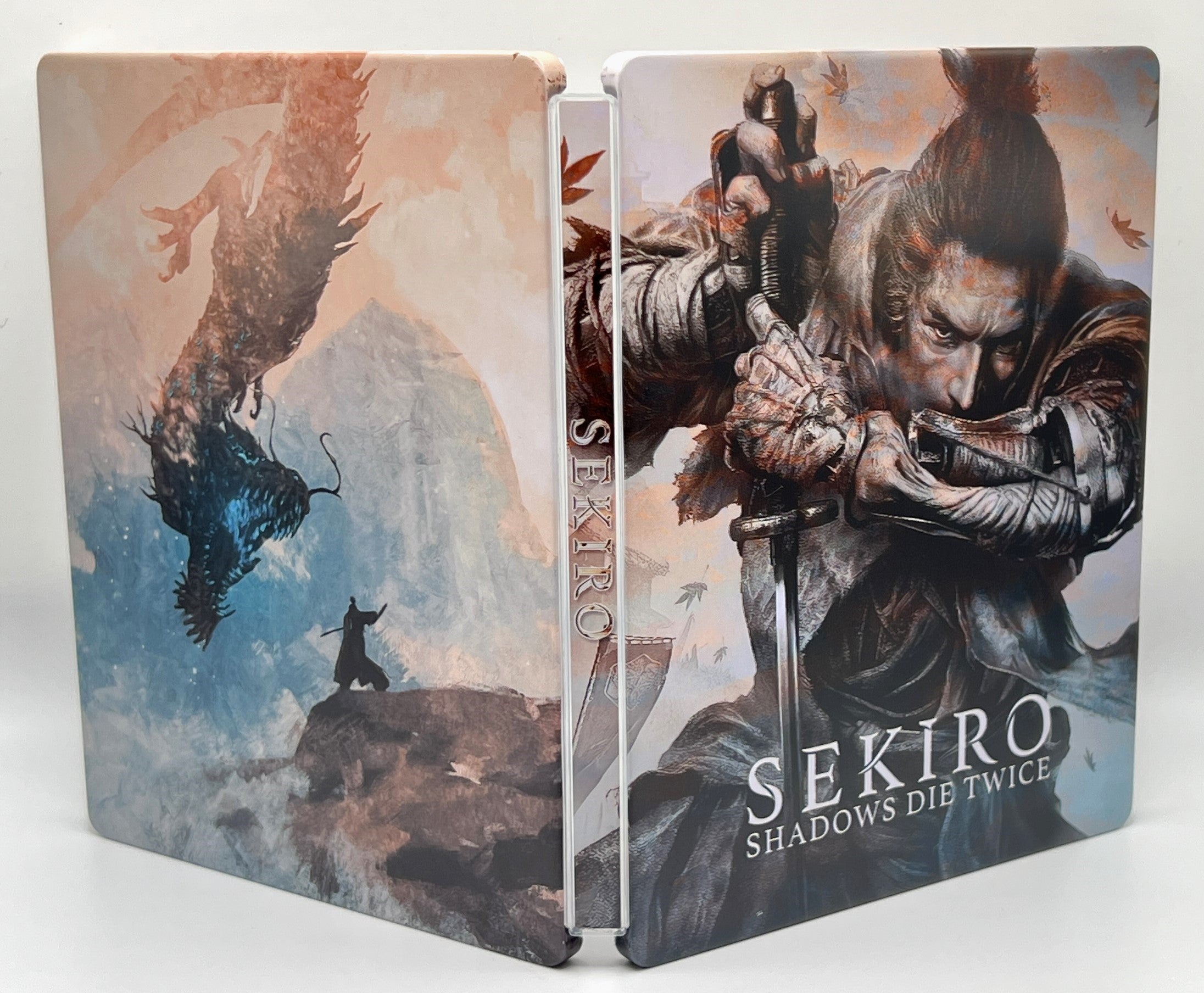 Sekiro Shadows Die Twice Custom Made Steelbook Case For (Sony PlayStation 5, Sony PlayStation 4, Xbox) New