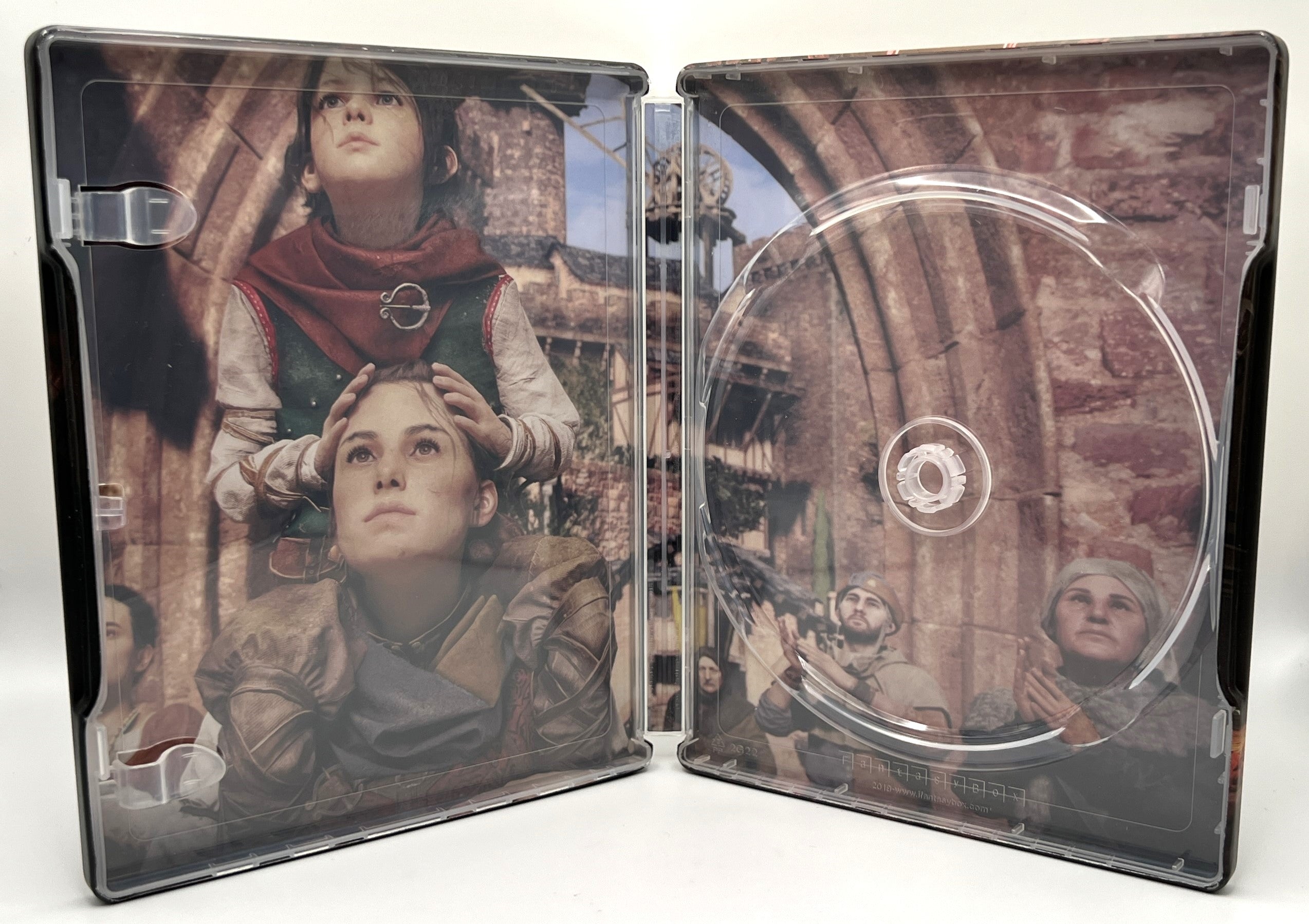 A Plague Tale Requiem Custom Made Steelbook Case For (Sony PlayStation 5, Sony PlayStation 4, Xbox) New