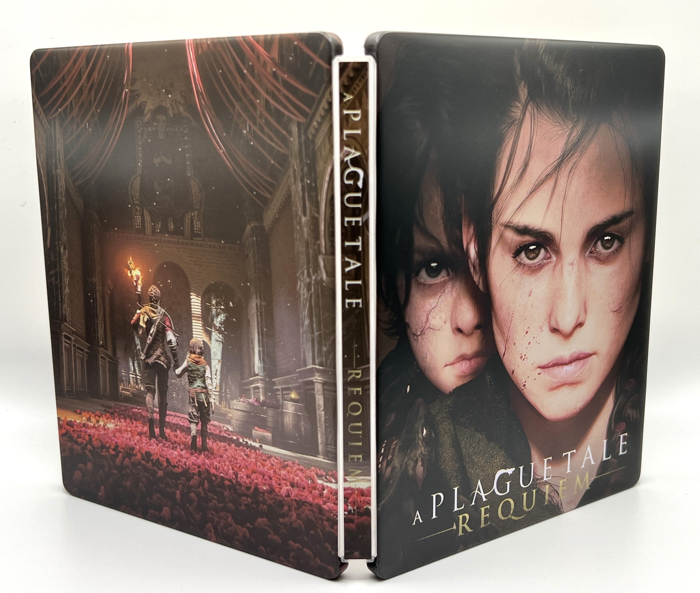 A Plague Tale Requiem Custom Made Steelbook Case For (Sony PlayStation 5, Sony PlayStation 4, Xbox) New