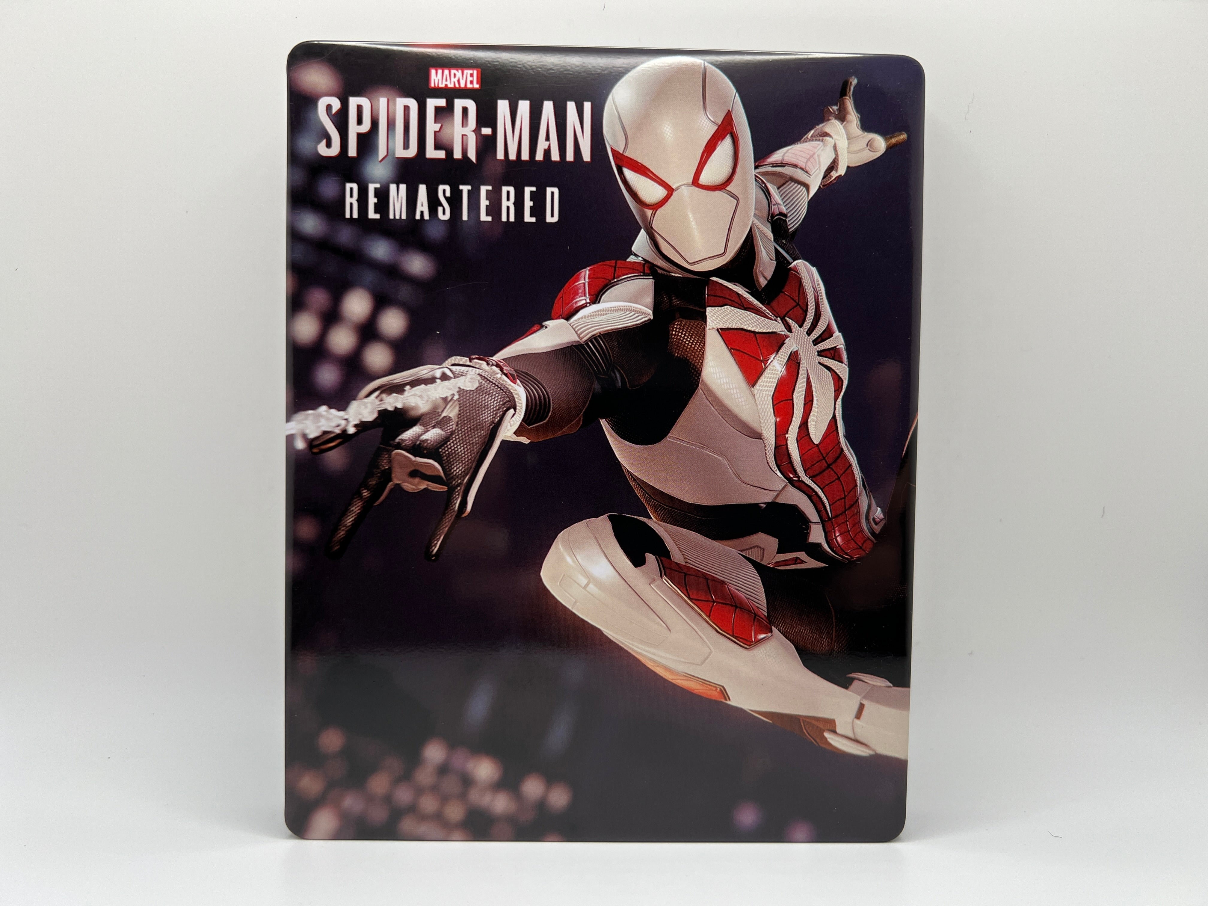 Spiderman Remastered Custom Made Steelbook Case For (Sony PlayStation 5, Sony PlayStation 4, Xbox) New