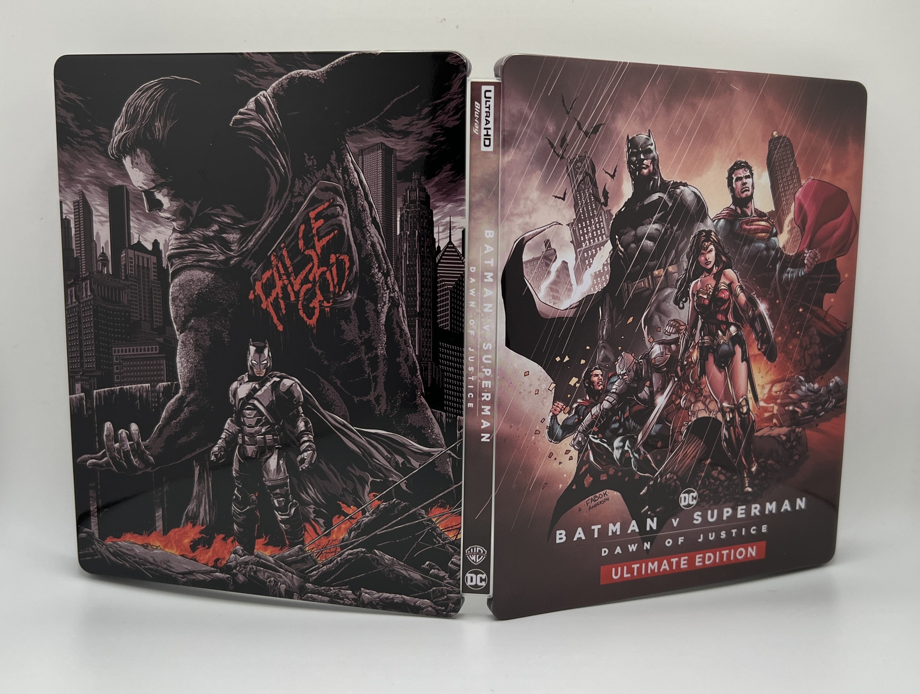 Batman v Superman Dawn of Justice Ultimate Edition Steelbook For Movie