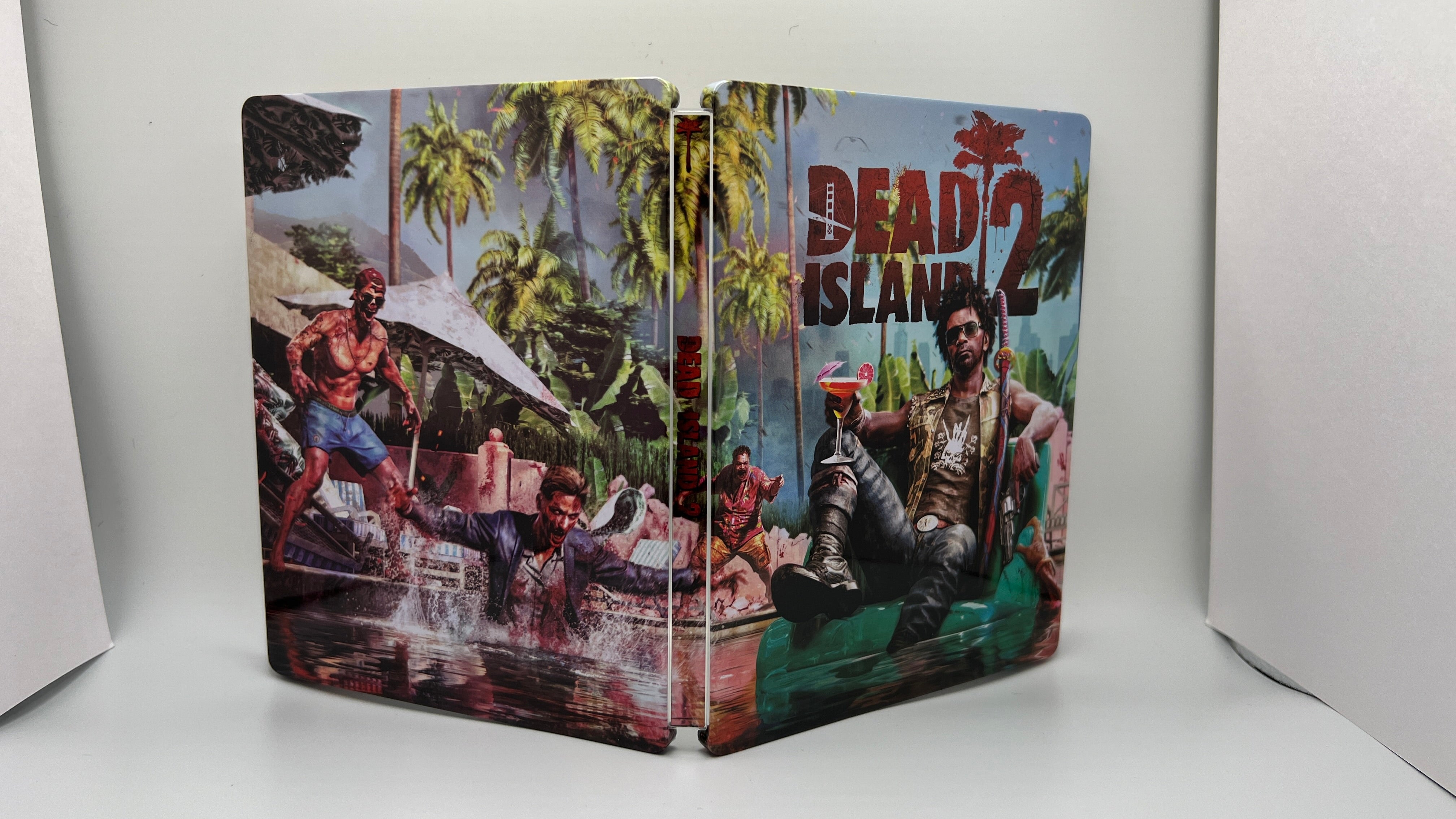 Dead Island 2 Custom Made Steelbook Case For (Sony PlayStation 5, Sony PlayStation 4, Xbox) New