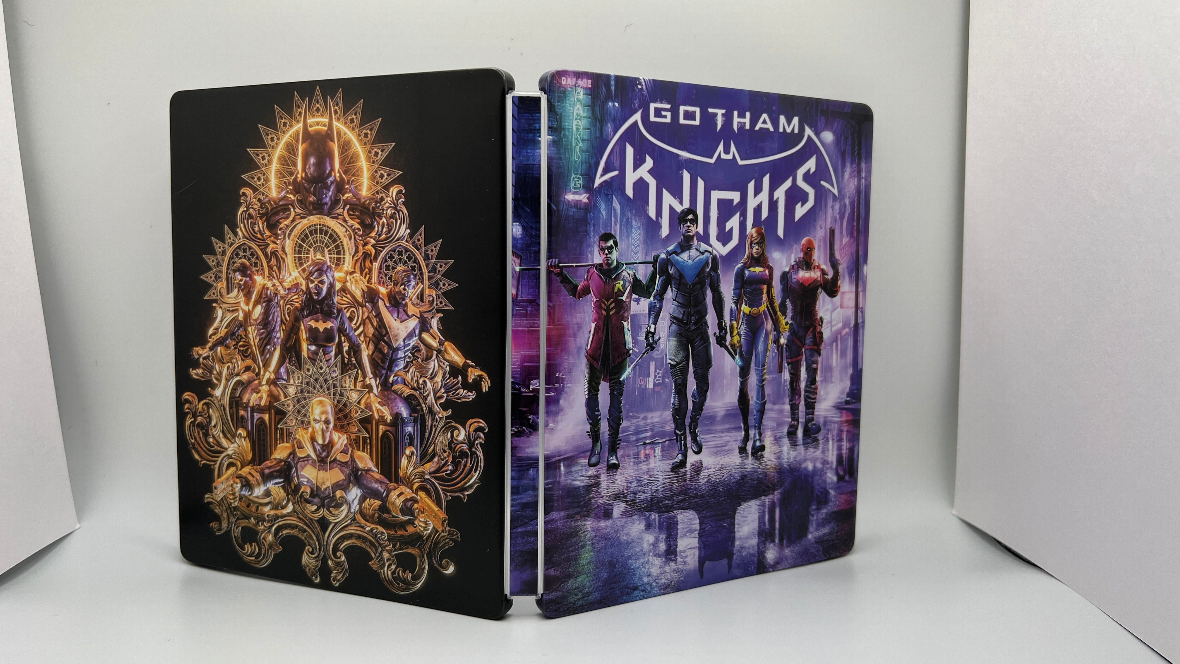 Gotham Knights Custom Made Steelbook Case For (Sony PlayStation 5, Sony PlayStation 4, Xbox) New