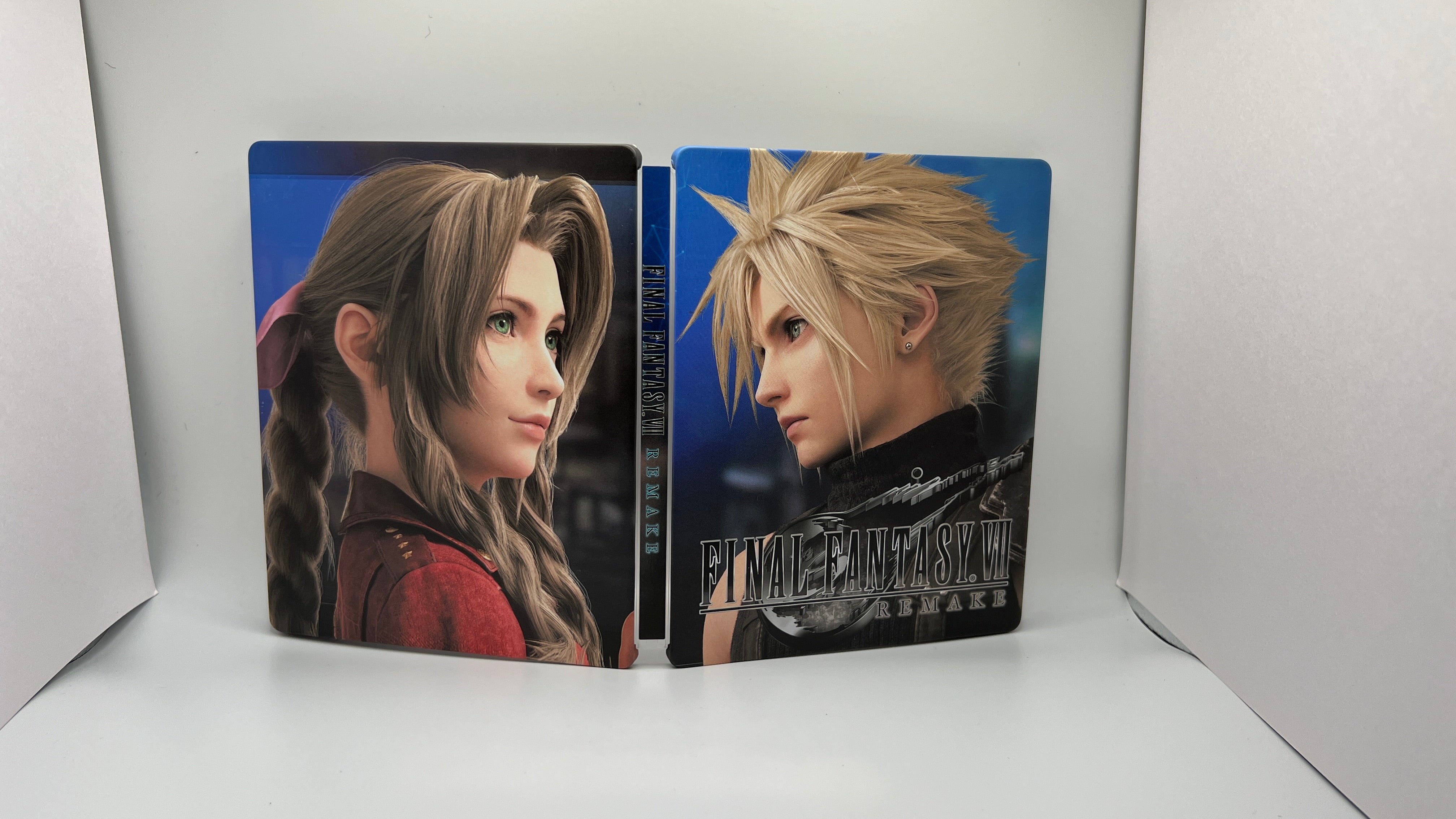 Final Fantasy 7 Custom made Steelbook Case only for (Sony PlayStation 5, Sony PlayStation 4, Xbox) New