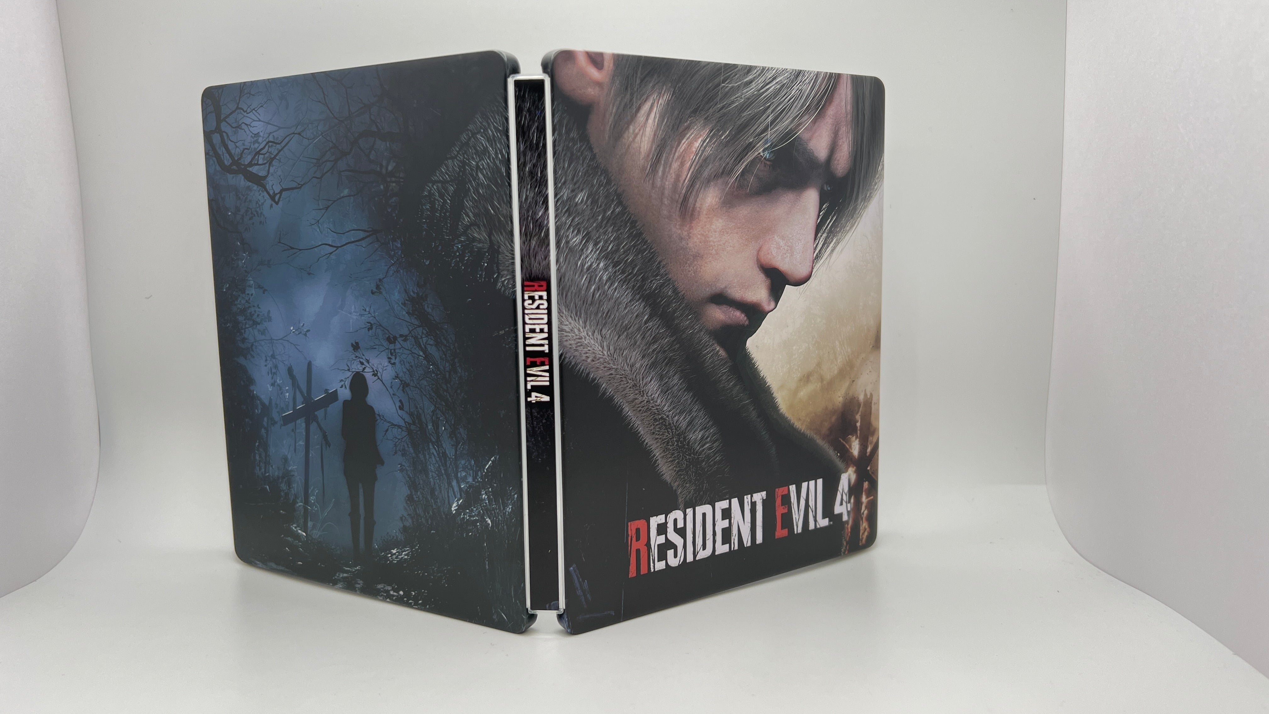 Resident Evil 4 Custom Made Steelbook Case For (Sony PlayStation 5, Sony PlayStation 4, Xbox) New