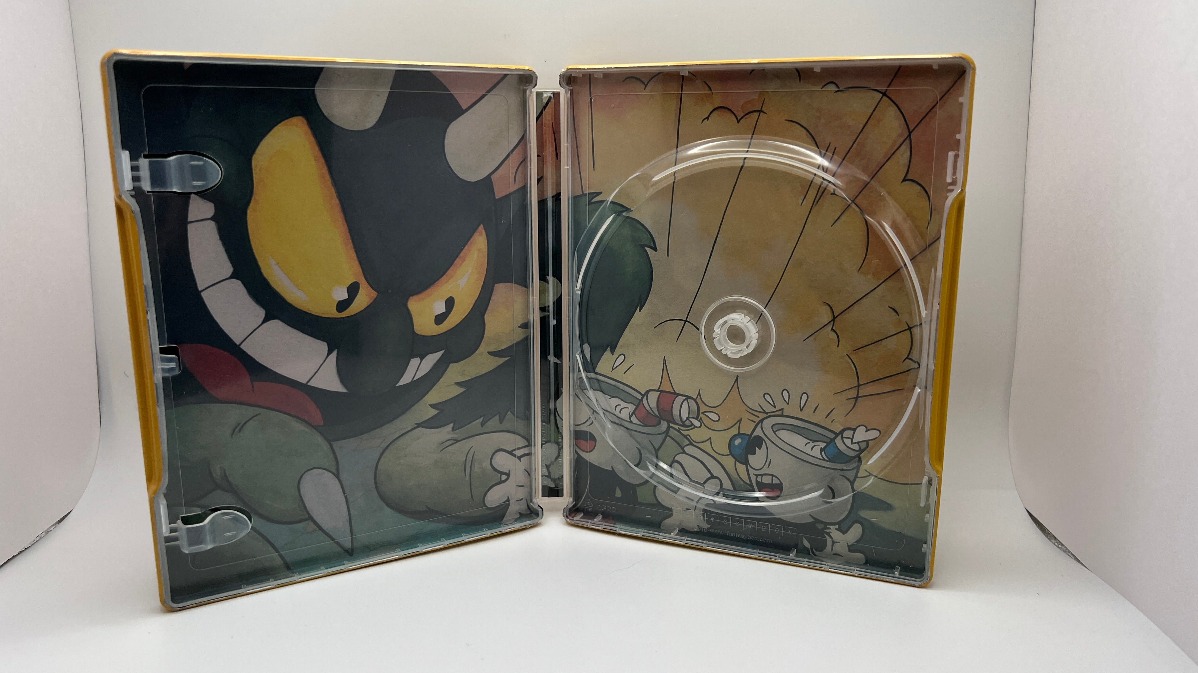 Cuphead Custom Made Steelbook Case For (Sony PlayStation 5, Sony PlayStation 4, Xbox) New