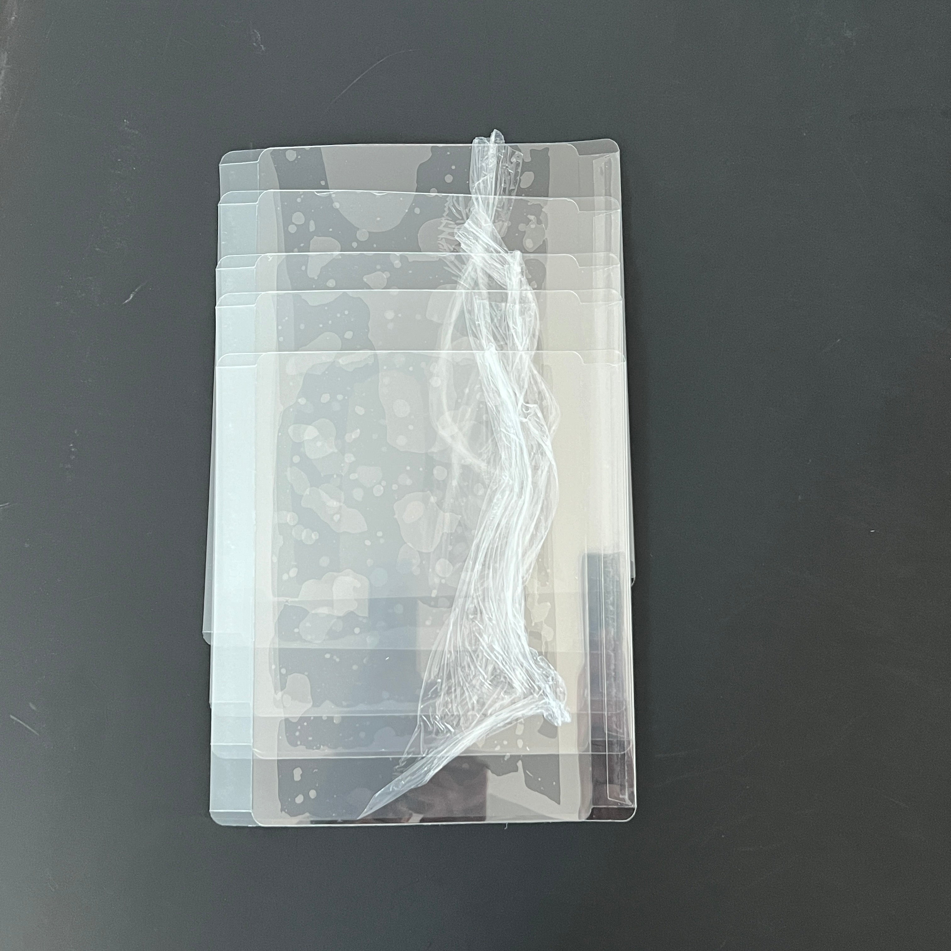 5x Clear Sleeve Protectors For G2 size Steelbook Clear Plastic Cases / Covers / Sleeves