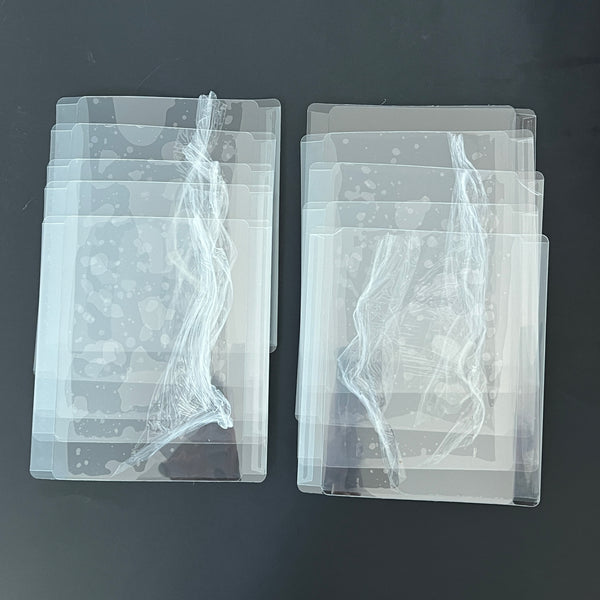 10x Sleeve Protectors For G2 size Steelbook Clear Plastic Cases / Covers / Sleeves