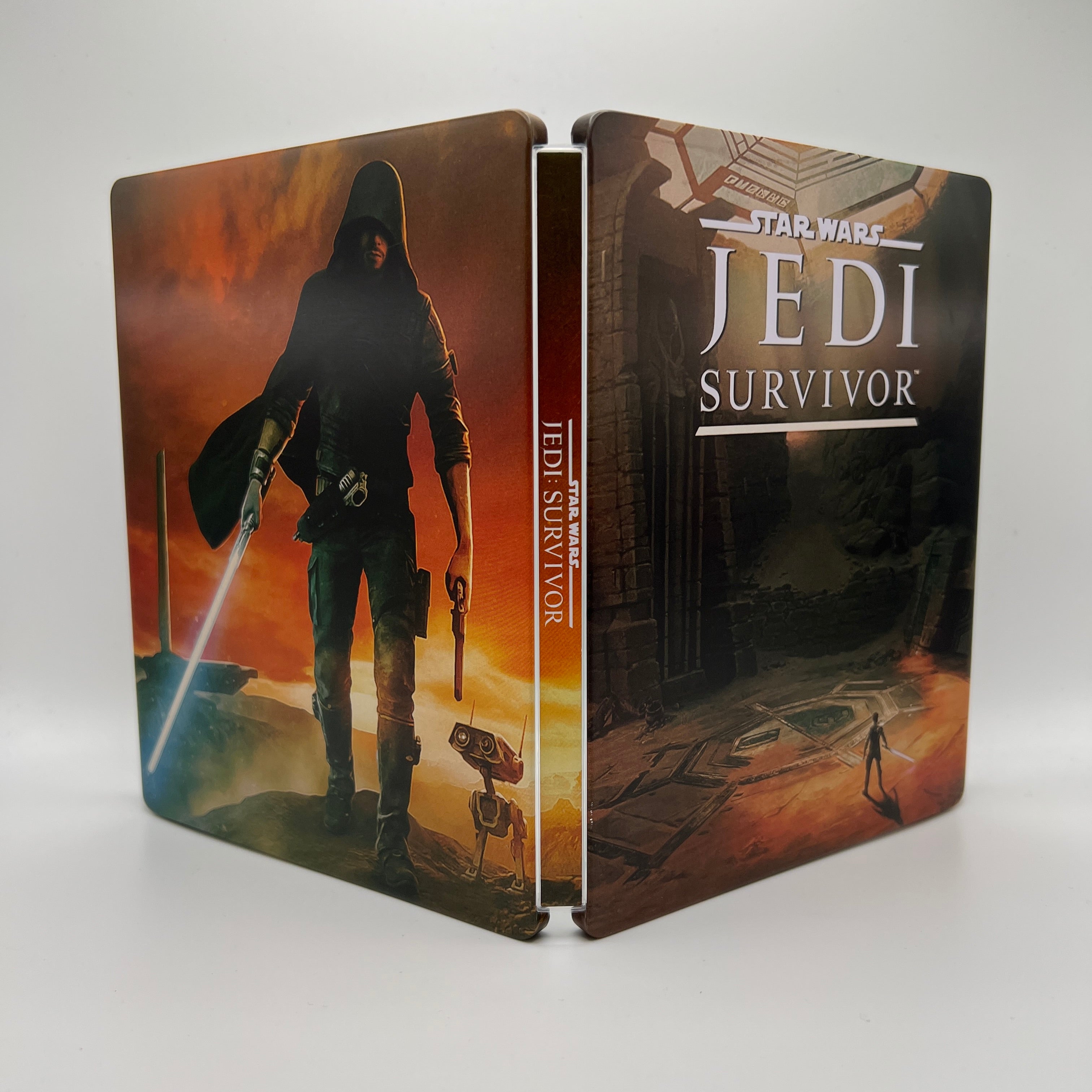 Star Wars Jedi Survivor Custom Made Steelbook Case For (Sony PlayStation 5, Sony PlayStation 4, Xbox) New