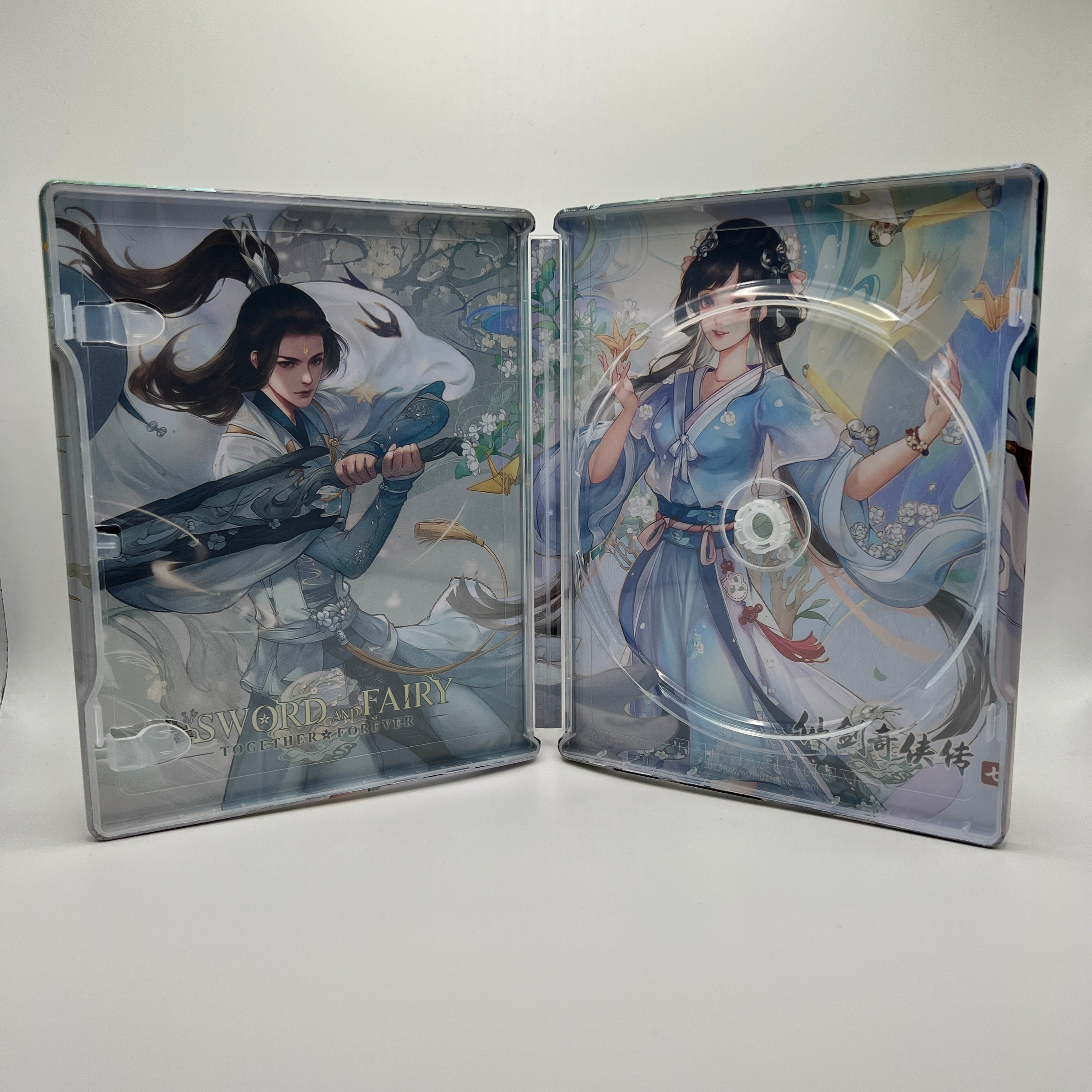 Sword and Fairy 7 Together Forever Custom Made Steelbook Case For (Sony PlayStation 5, Sony PlayStation 4, Xbox) New