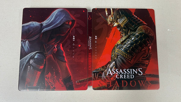 Assassin's Creed Shadows V3 Custom Made Steelbook Case For (Sony PlayStation 5, Sony PlayStation 4, Xbox) New