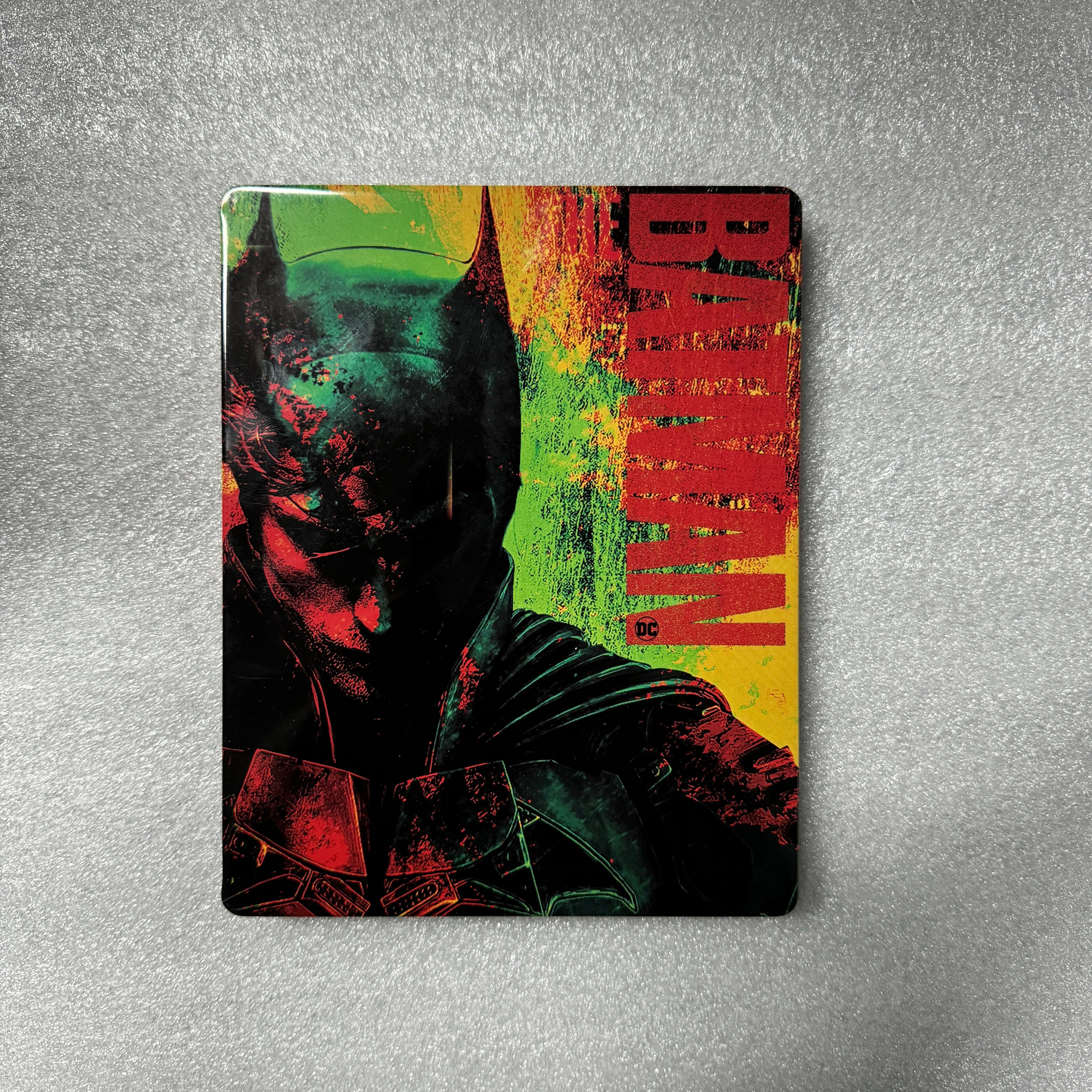 The Batman Custom Made Steelbook Case only for (Movie) New