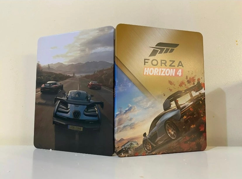 Forza Horizon 4 Custom made Steelbook/MetalPak Case only for (Sony PlayStation 5, Sony PlayStation 4, Xbox) New