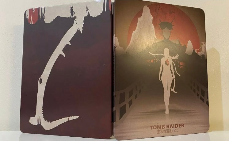 Tomb Raider Custom made Steelbook/MetalPak Case only for (Sony PlayStation 5, Sony PlayStation 4, Xbox) New