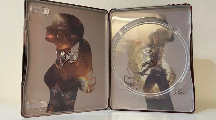 Tomb Raider Custom made Steelbook/MetalPak Case only for (Sony PlayStation 5, Sony PlayStation 4, Xbox) New