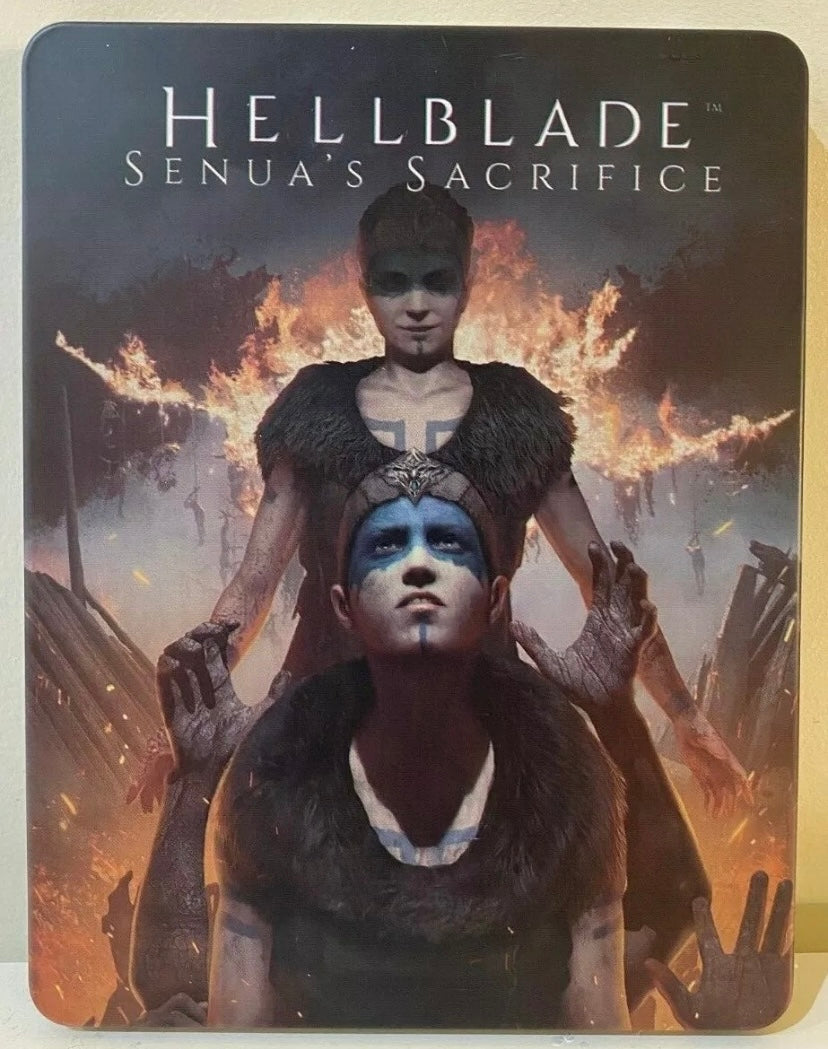 Hellblade Senua's Sacrifice Custom made Steelbook/MetalPak Case only for (Sony PlayStation 5, Sony PlayStation 4, Xbox) New